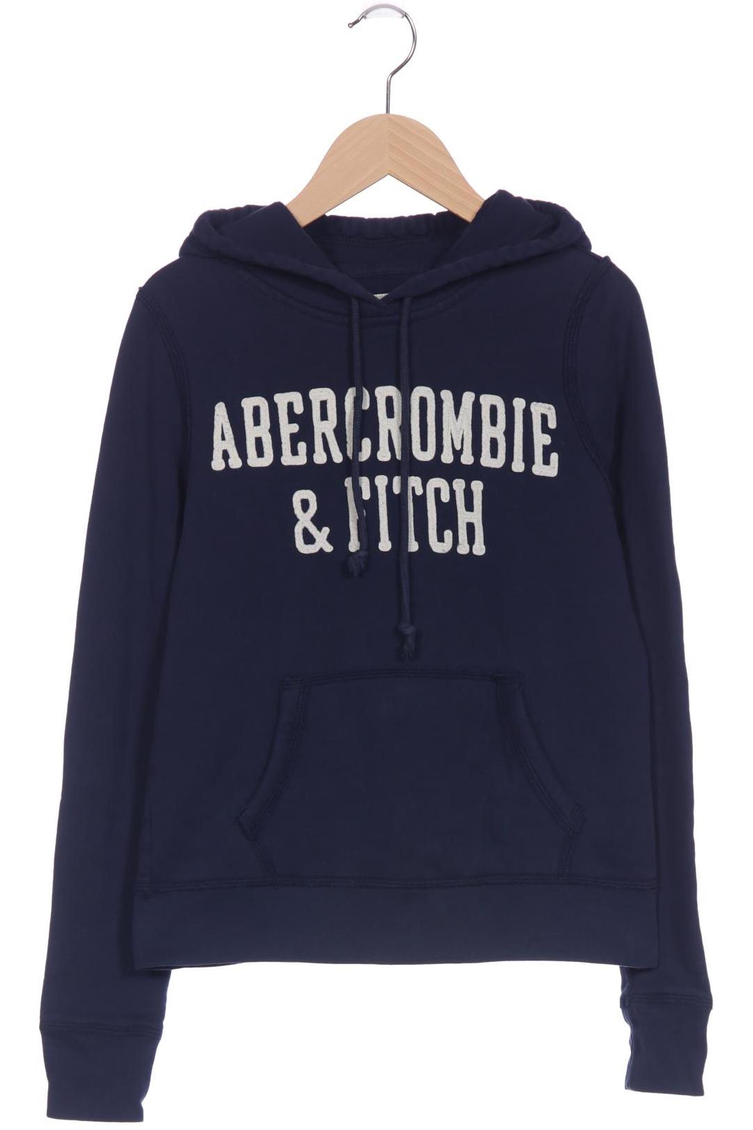 

Abercrombie & Fitch Damen Kapuzenpullover, marineblau, Gr. 34