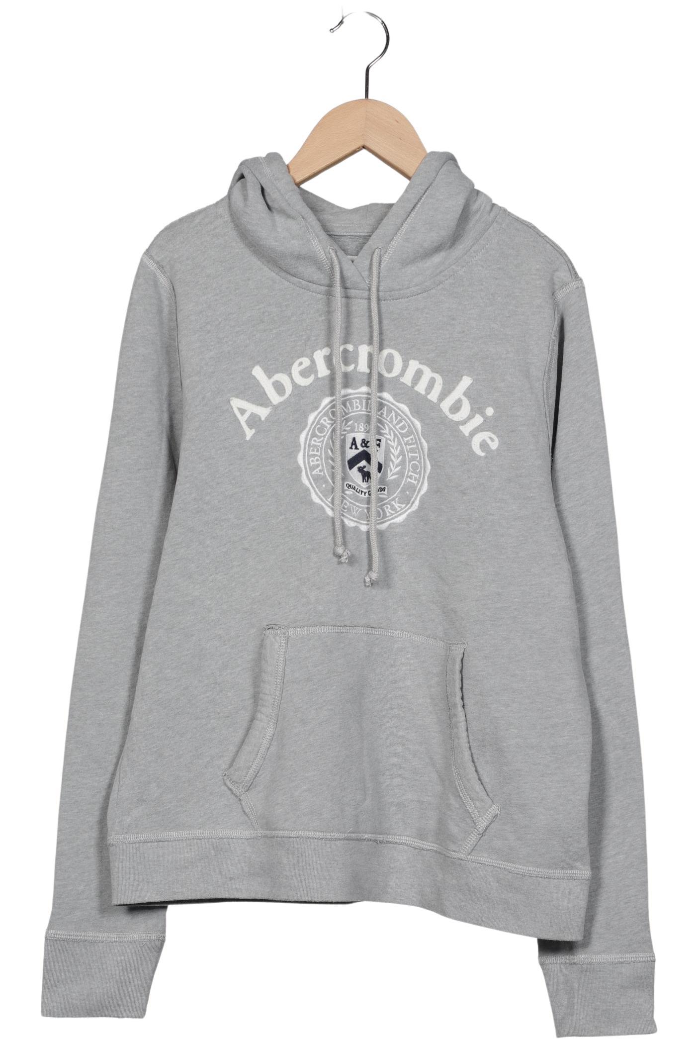 

Abercrombie & Fitch Damen Kapuzenpullover, grau, Gr. 42