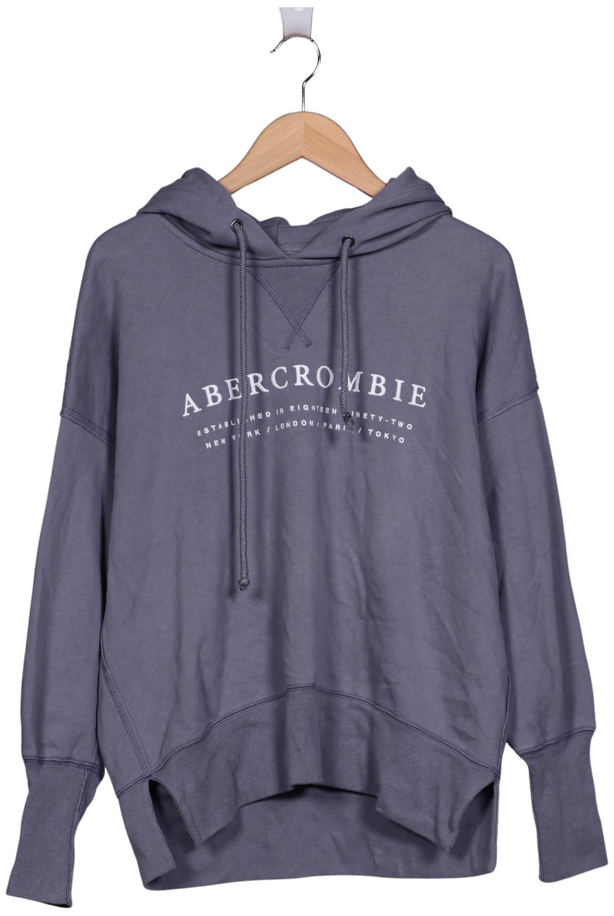 

Abercrombie & Fitch Damen Kapuzenpullover, blau, Gr. 36