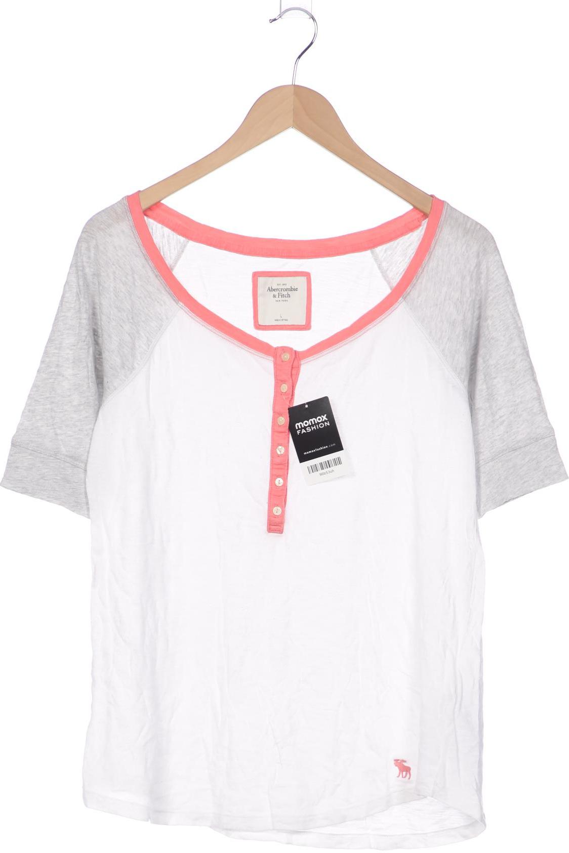

Abercrombie & Fitch Damen Langarmshirt, grau, Gr. 42