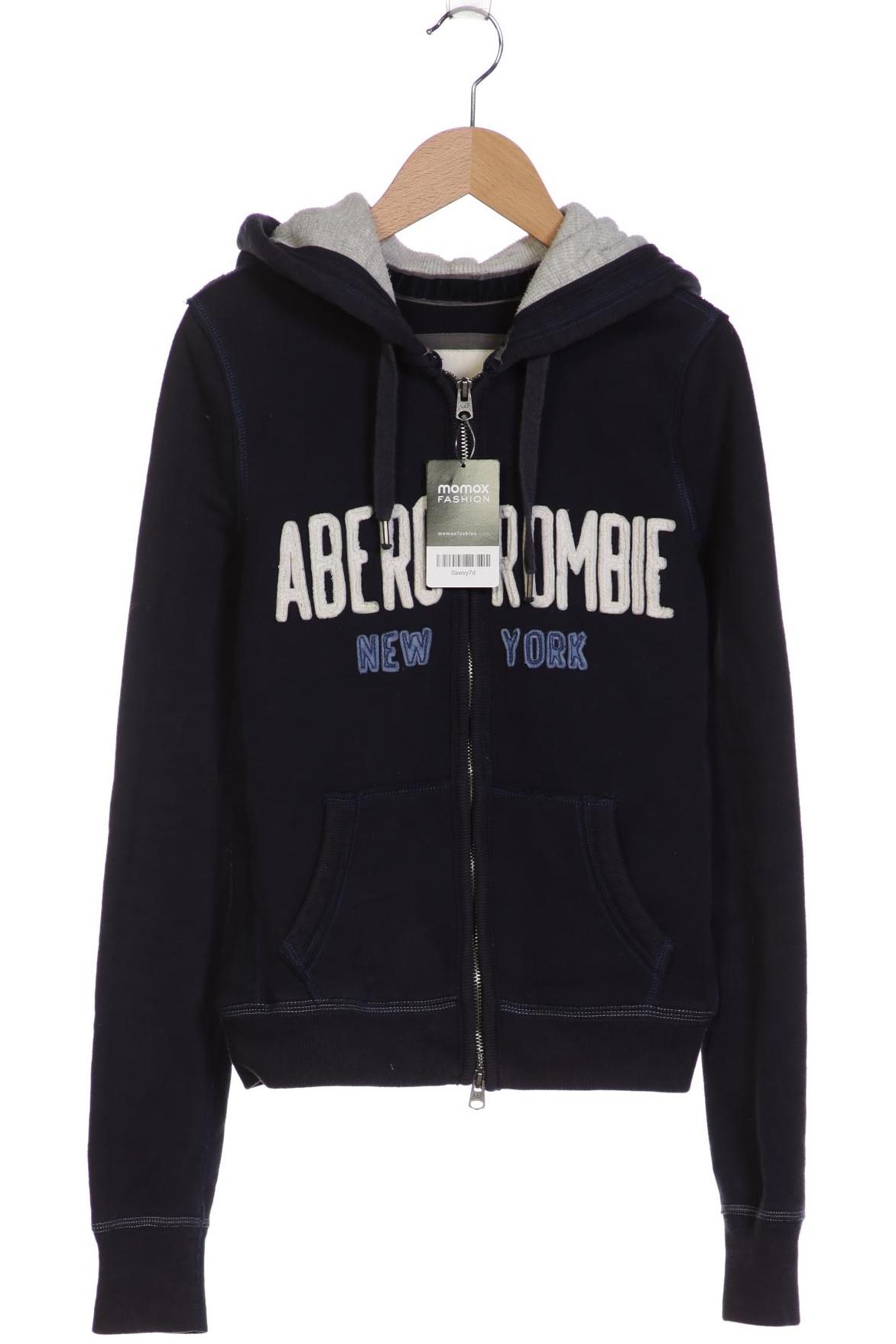 

Abercrombie & Fitch Damen Kapuzenpullover, marineblau, Gr. 36