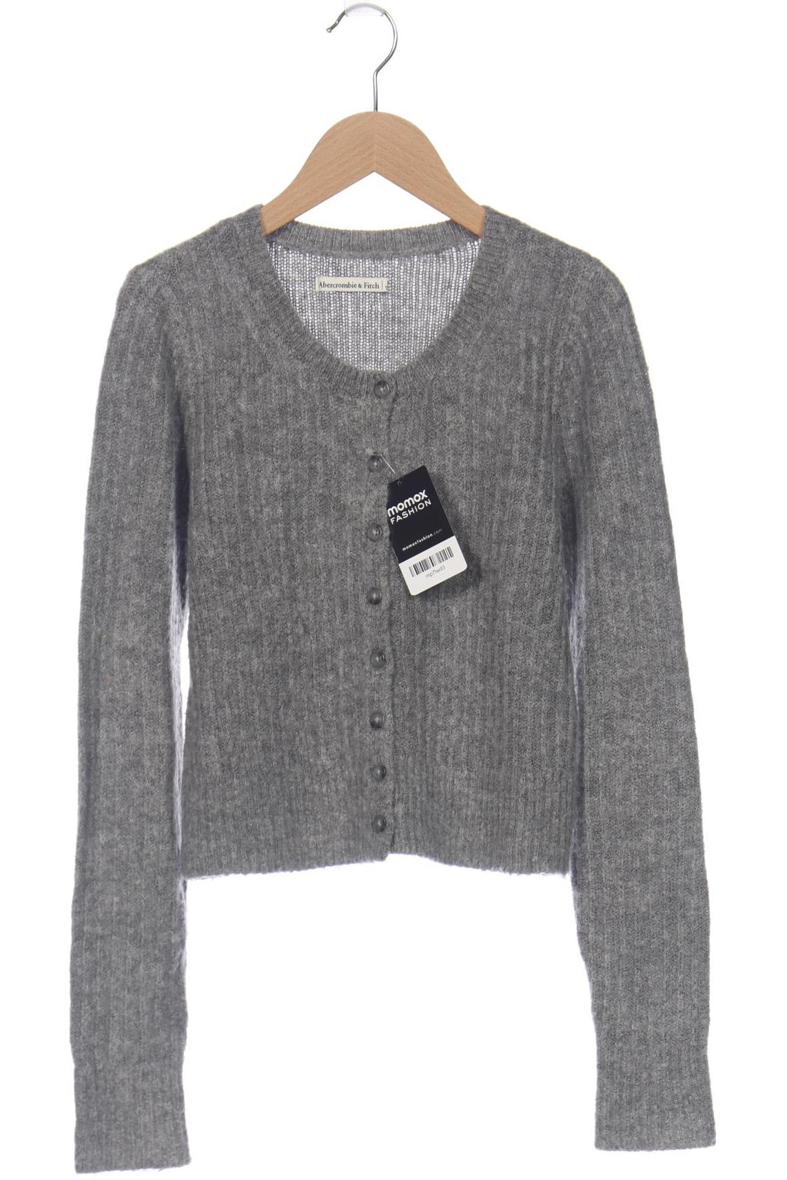 

Abercrombie & Fitch Damen Strickjacke, grau, Gr. 34