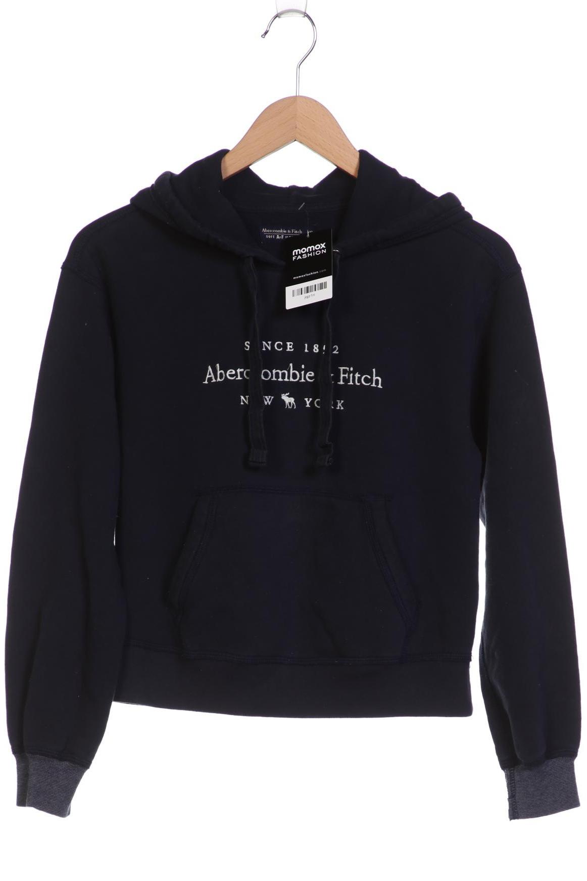 

Abercrombie & Fitch Damen Kapuzenpullover, marineblau, Gr. 34