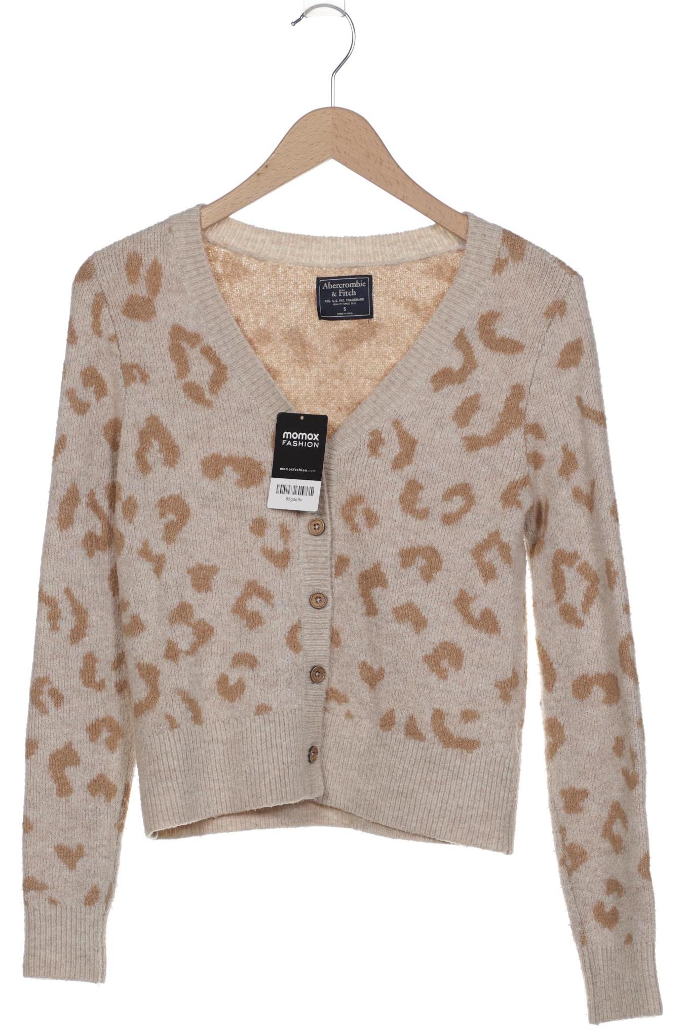 

Abercrombie & Fitch Damen Strickjacke, beige, Gr. 36