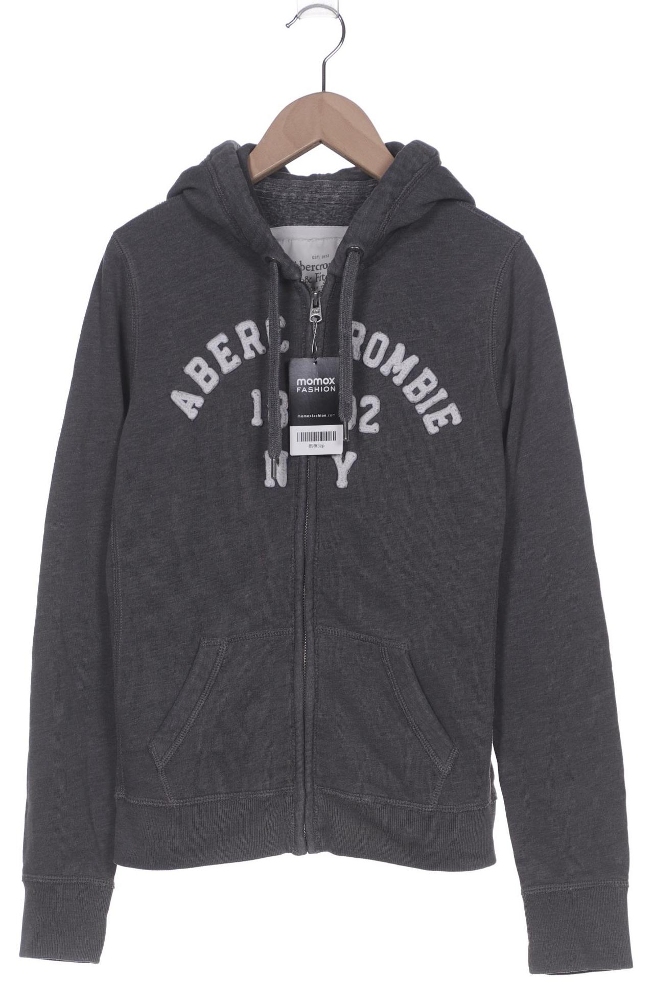 

Abercrombie & Fitch Damen Kapuzenpullover, grau, Gr. 38