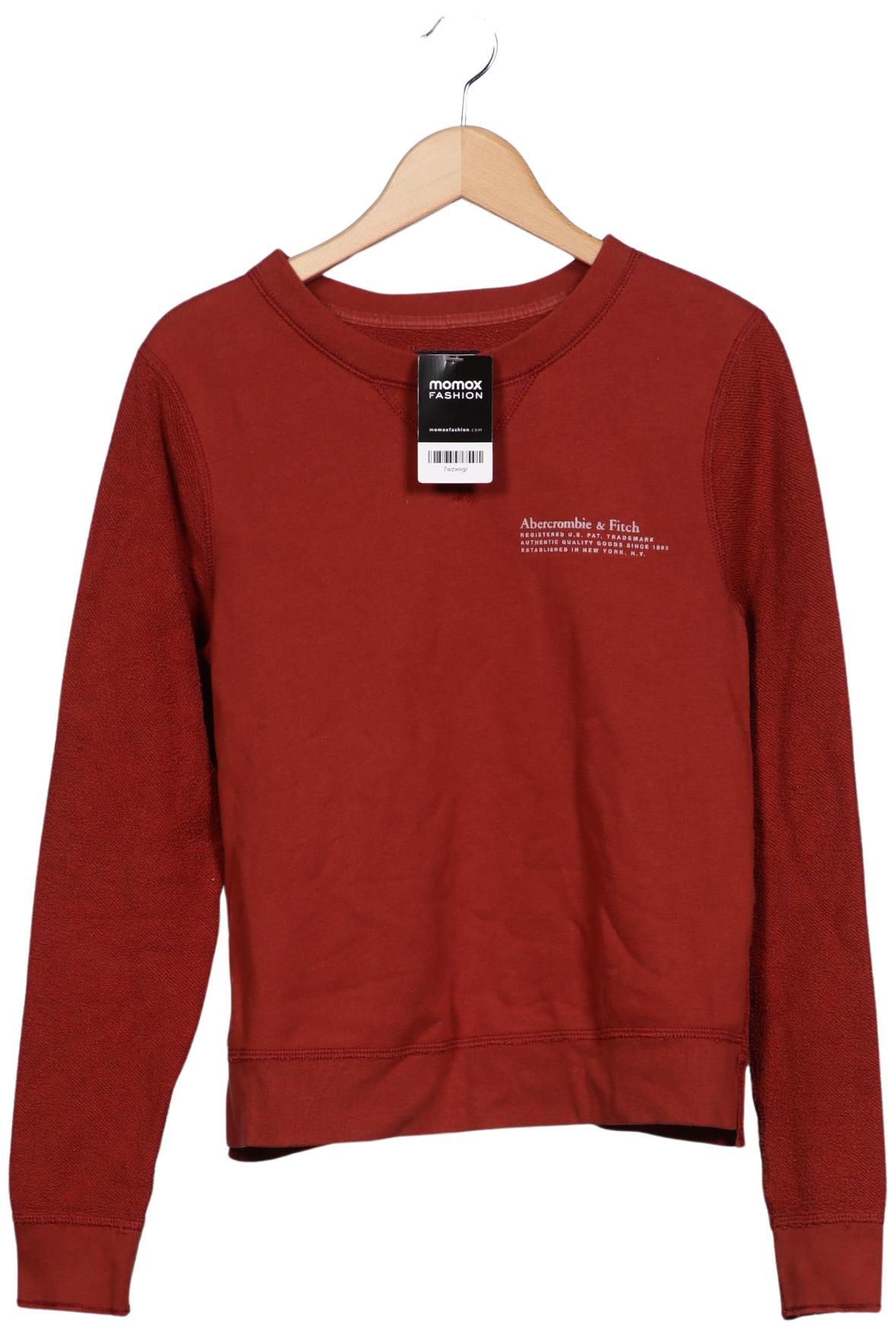 

Abercrombie & Fitch Damen Sweatshirt, rot, Gr. 38