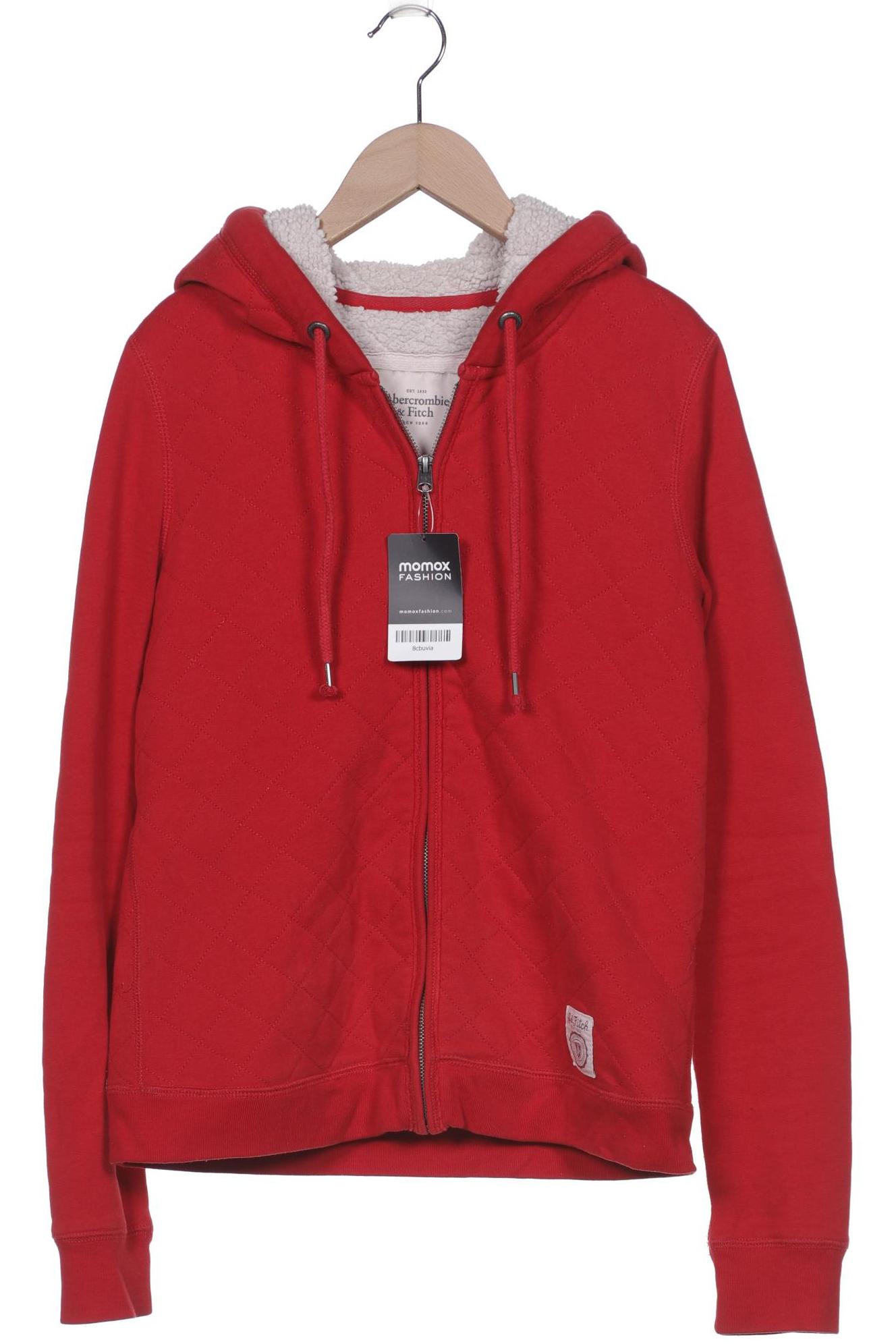 

Abercrombie & Fitch Damen Kapuzenpullover, rot