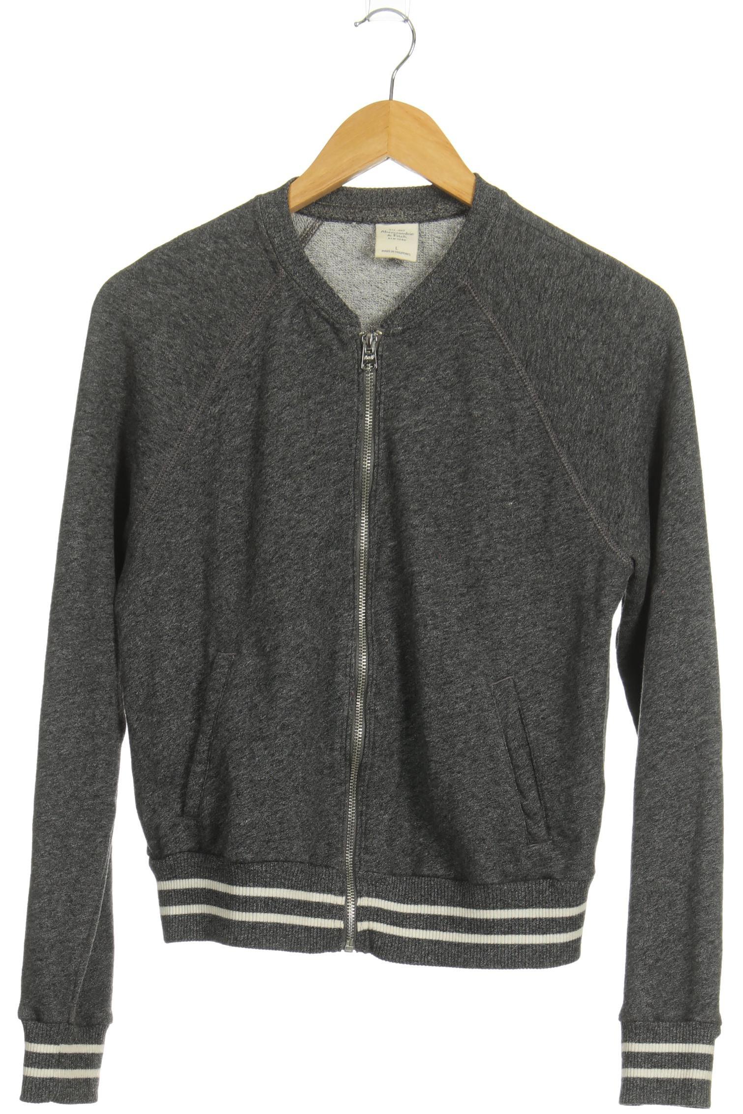 

Abercrombie & Fitch Damen Jacke, grau, Gr. 42