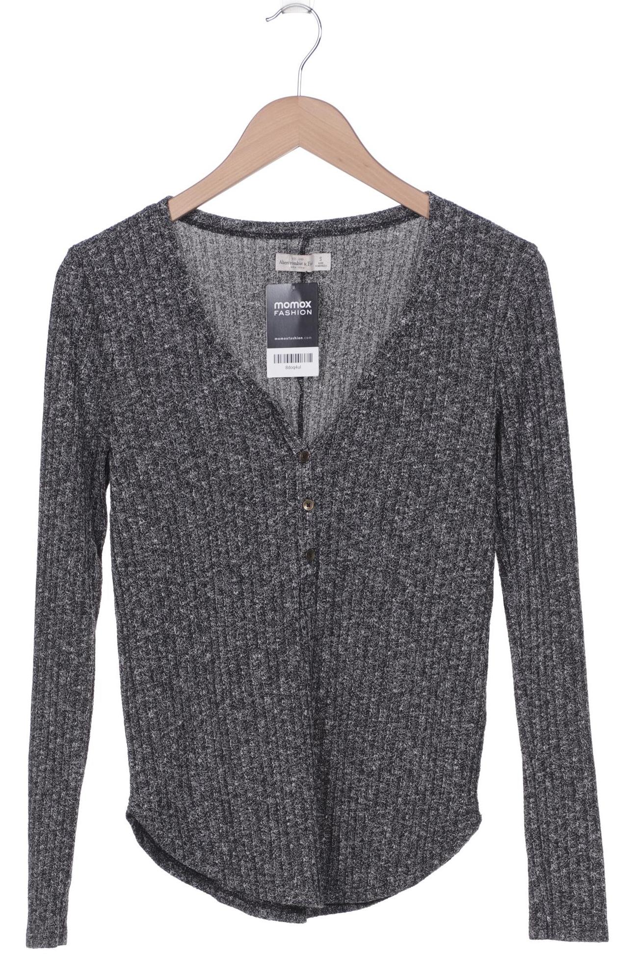 

Abercrombie & Fitch Damen Langarmshirt, schwarz