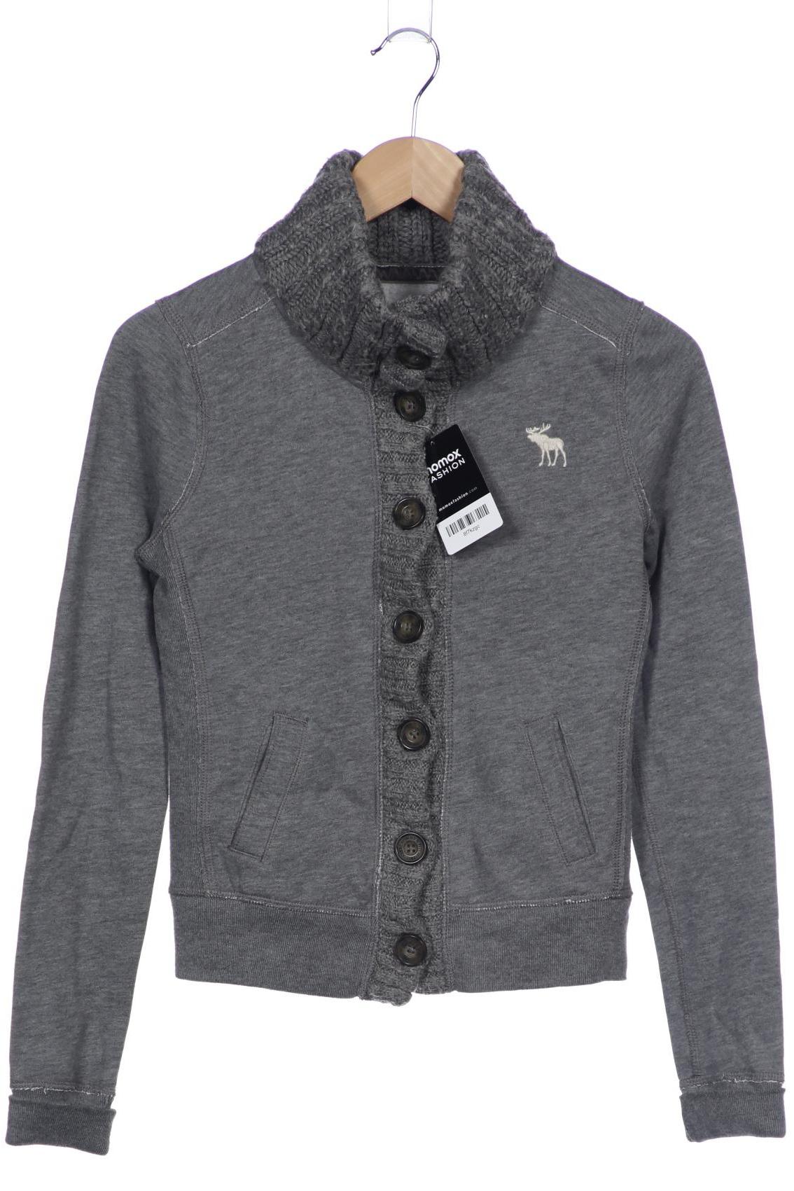 

Abercrombie & Fitch Damen Strickjacke, grau, Gr. 36