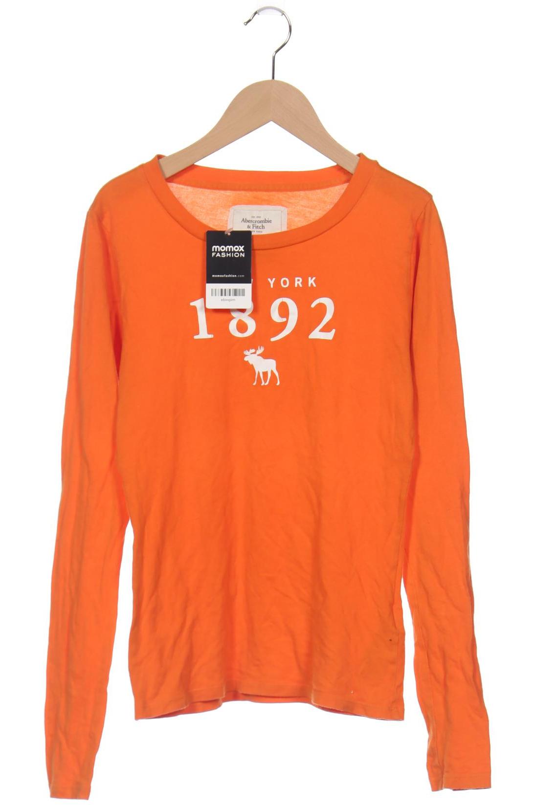 

Abercrombie & Fitch Damen Langarmshirt, orange, Gr. 38