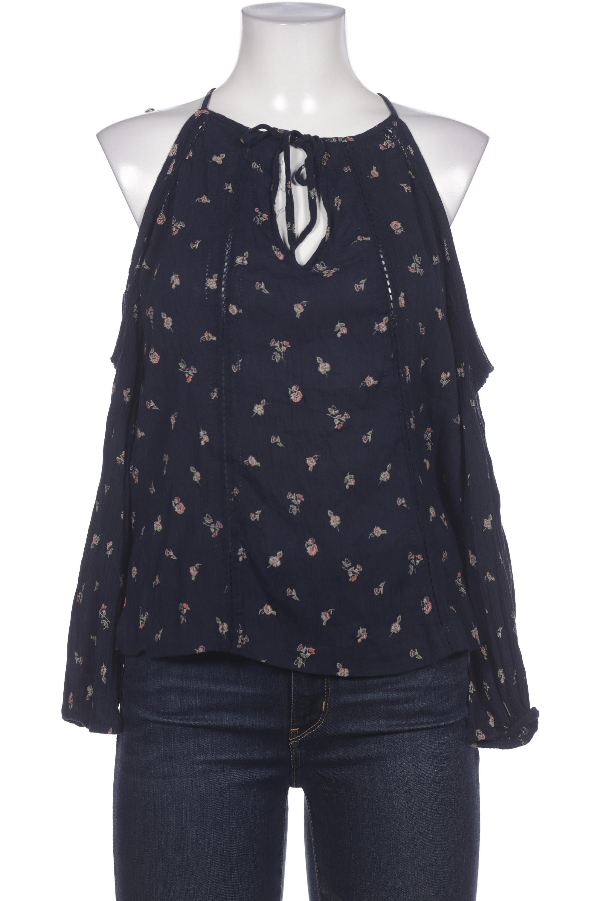 

Abercrombie & Fitch Damen Langarmshirt, marineblau, Gr. 38