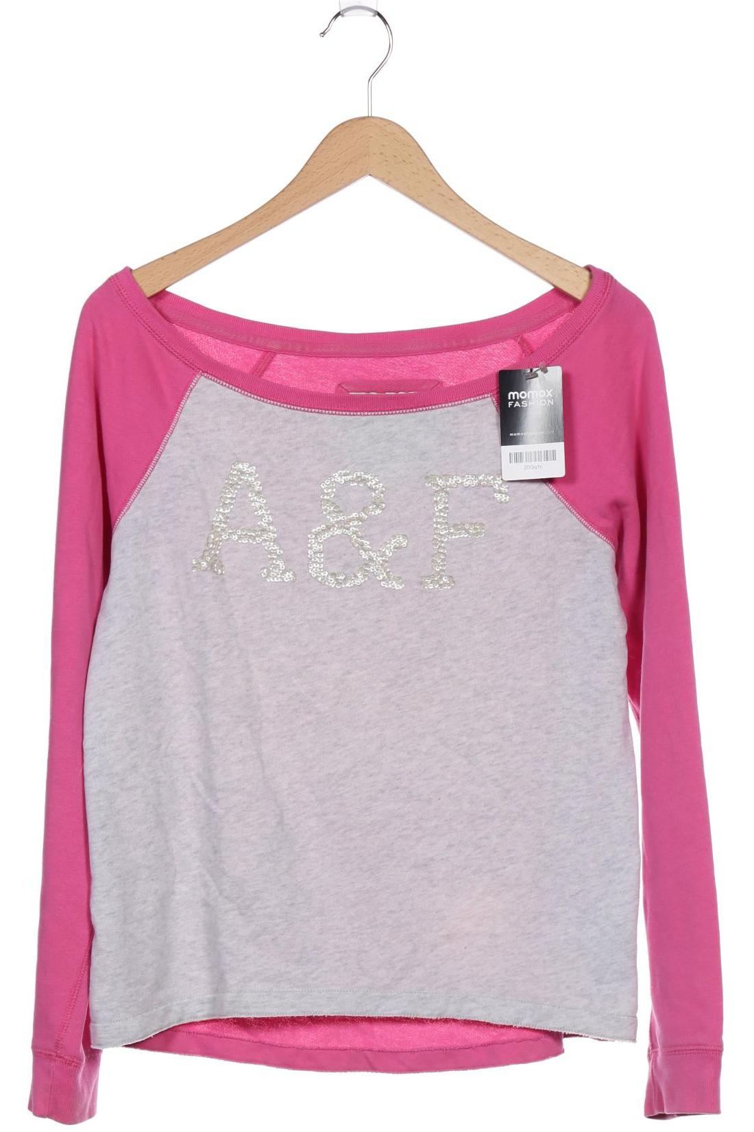 

Abercrombie & Fitch Damen Langarmshirt, pink, Gr. 36