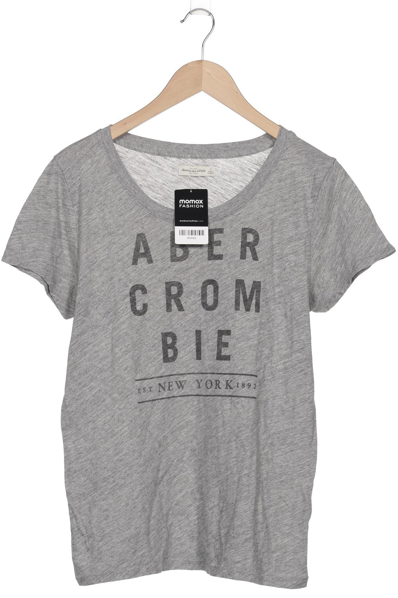 

Abercrombie & Fitch Damen T-Shirt, grau, Gr. 42