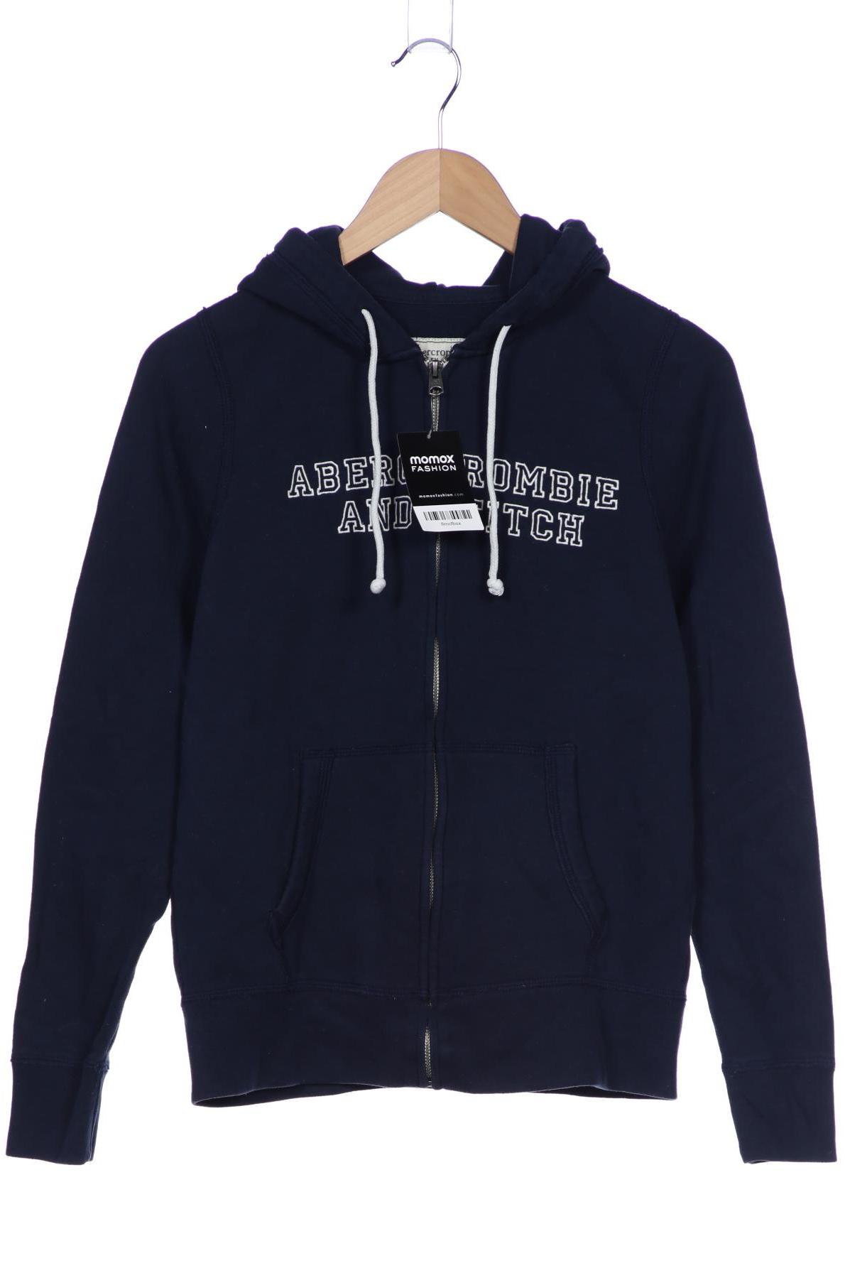 

Abercrombie & Fitch Damen Kapuzenpullover, marineblau, Gr. 38