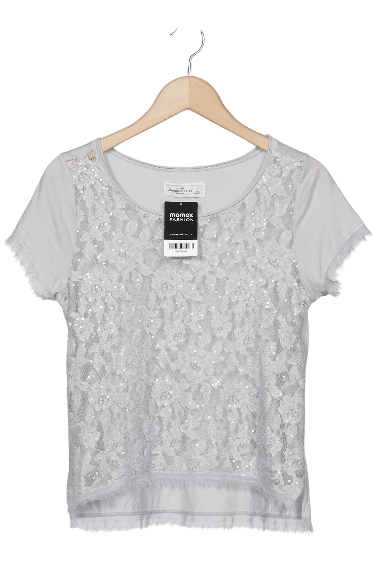 

Abercrombie & Fitch Damen T-Shirt, grau, Gr. 36
