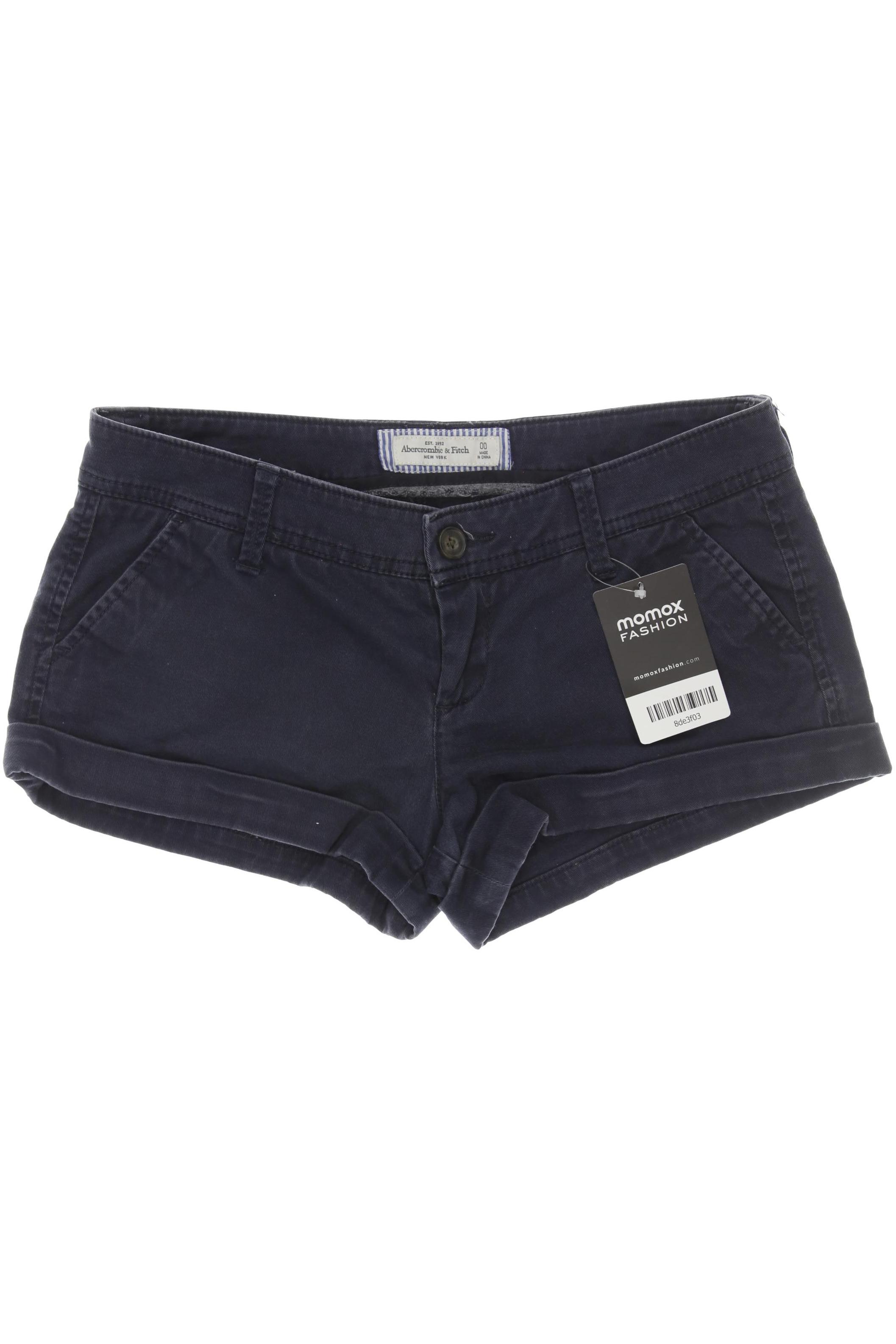 

Abercrombie & Fitch Damen Shorts, blau, Gr. 27