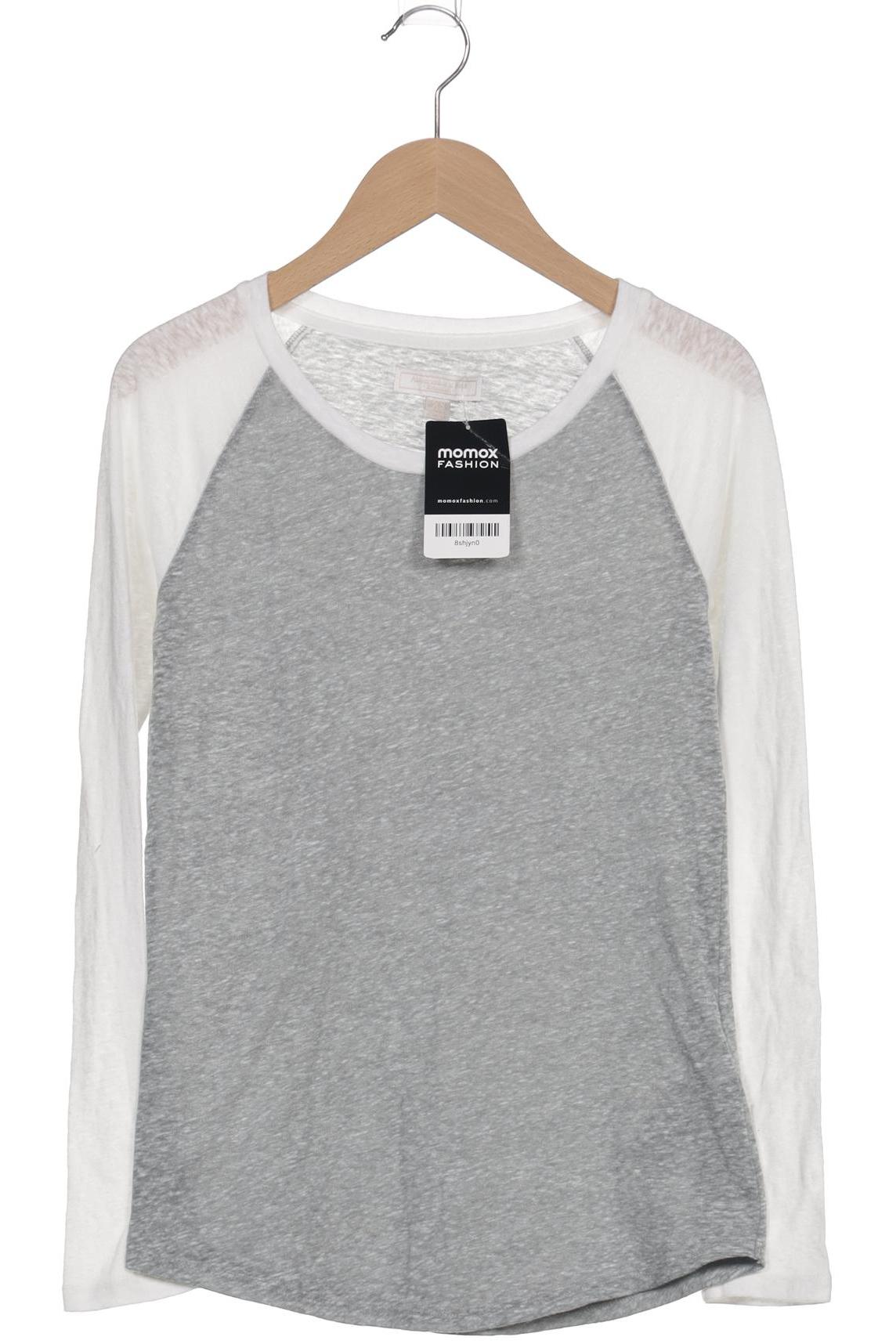 

Abercrombie & Fitch Damen Langarmshirt, grau, Gr. 34