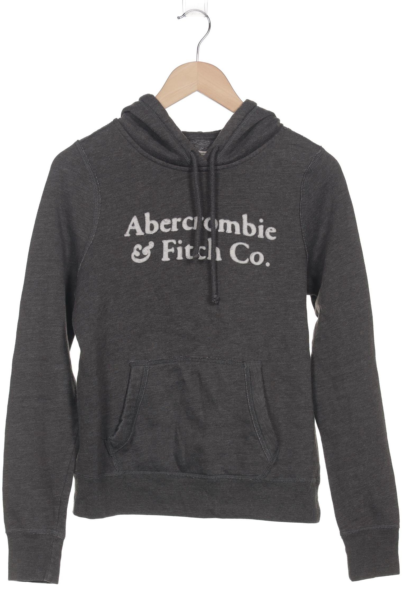 

Abercrombie & Fitch Damen Kapuzenpullover, grau, Gr. 36