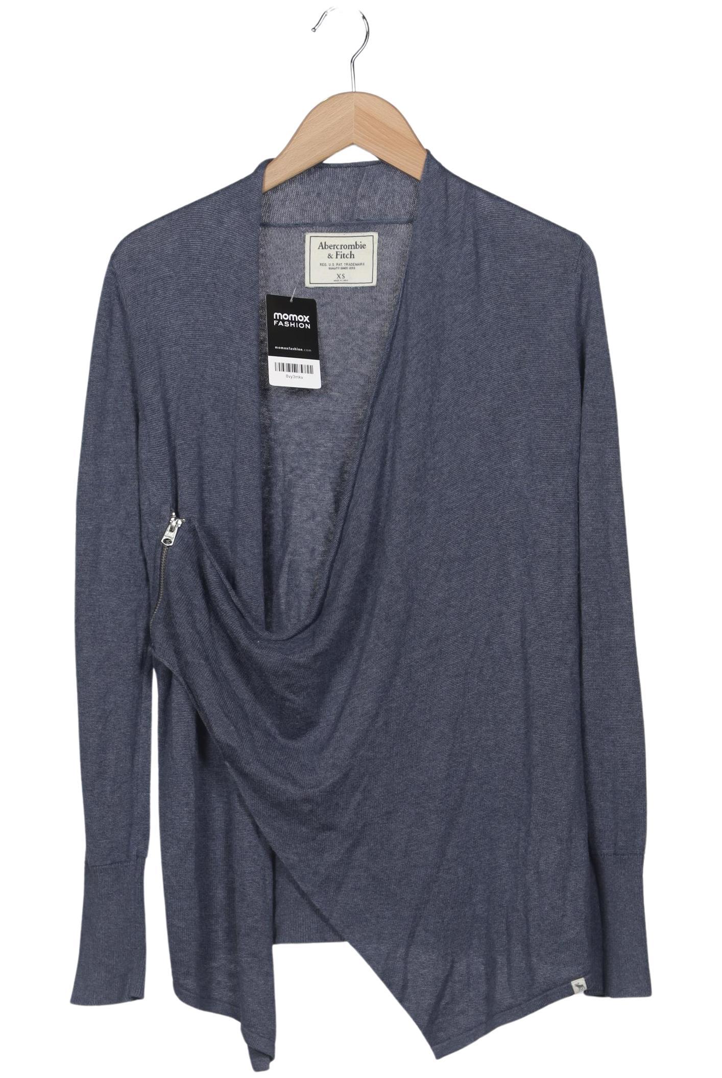 

Abercrombie & Fitch Damen Strickjacke, blau, Gr. 34
