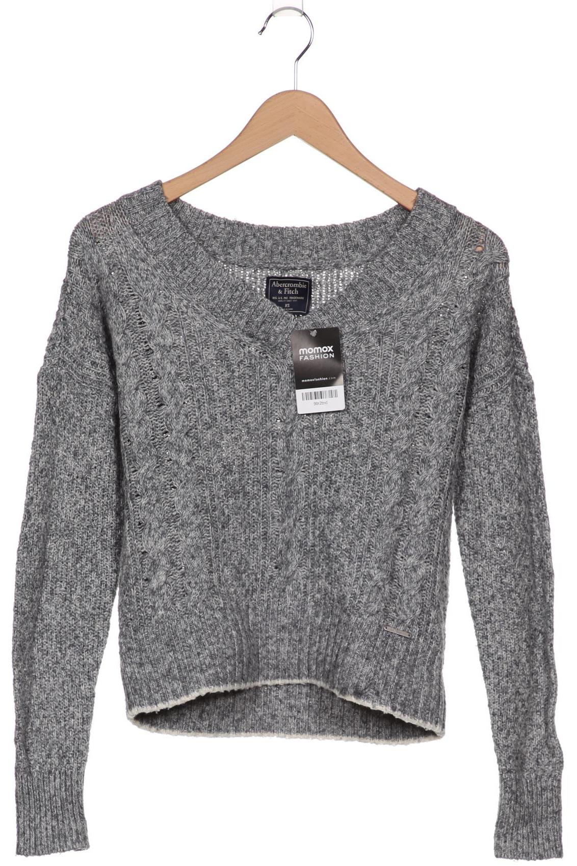 

Abercrombie & Fitch Damen Pullover, grau, Gr. 34