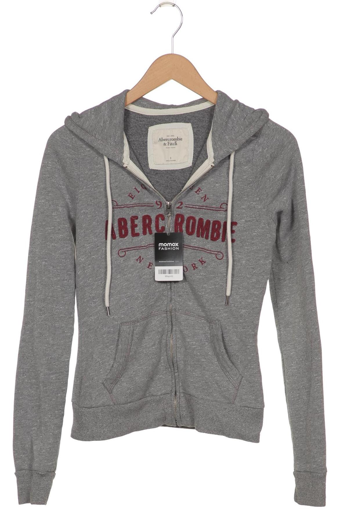 

Abercrombie & Fitch Damen Kapuzenpullover, grau