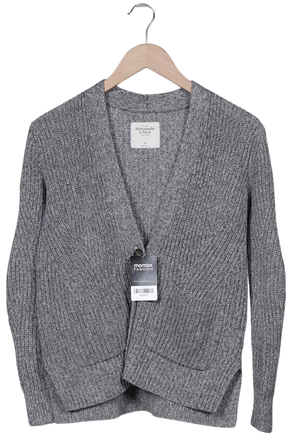

Abercrombie & Fitch Damen Strickjacke, grau, Gr. 34