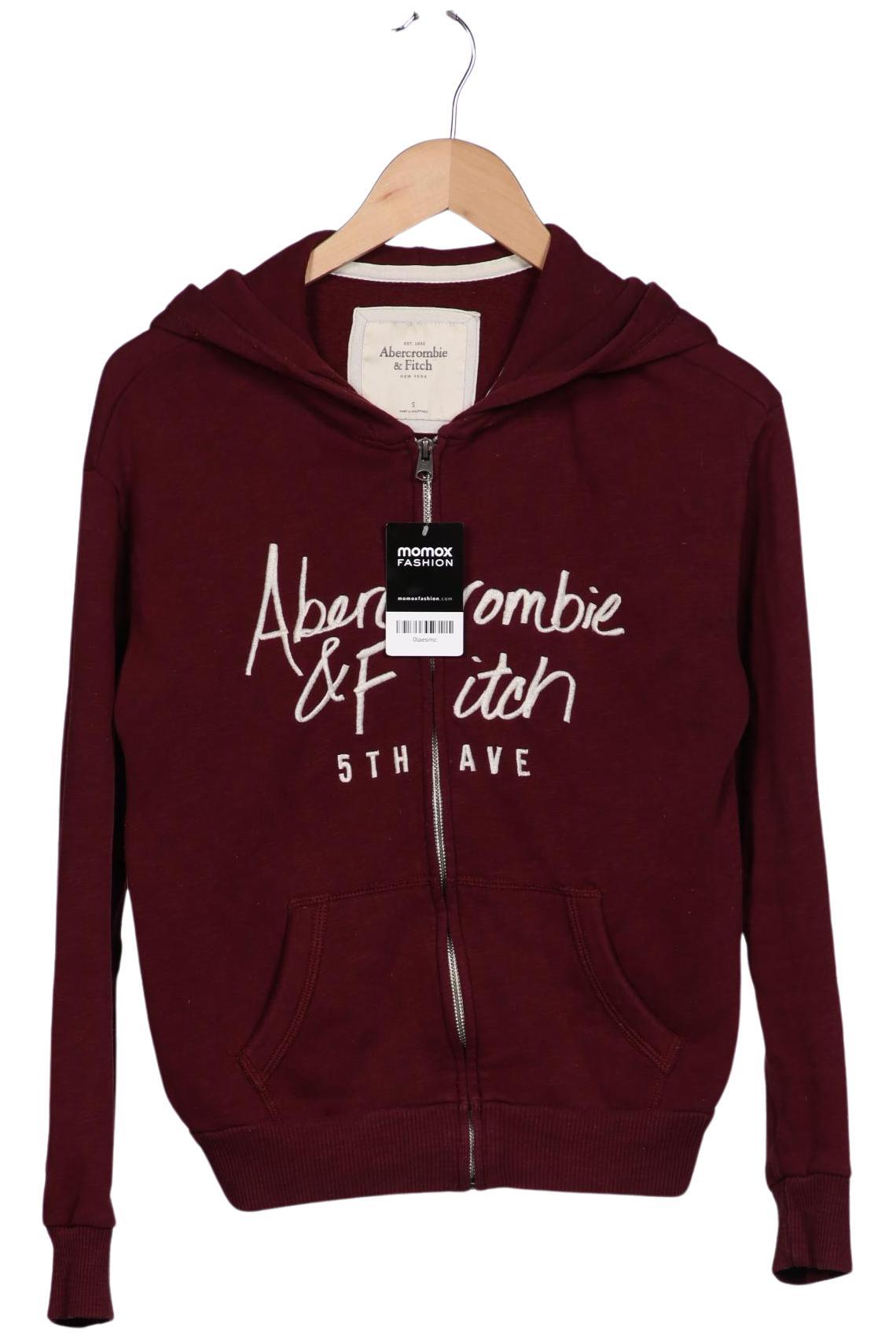 

Abercrombie & Fitch Damen Kapuzenpullover, bordeaux, Gr. 36
