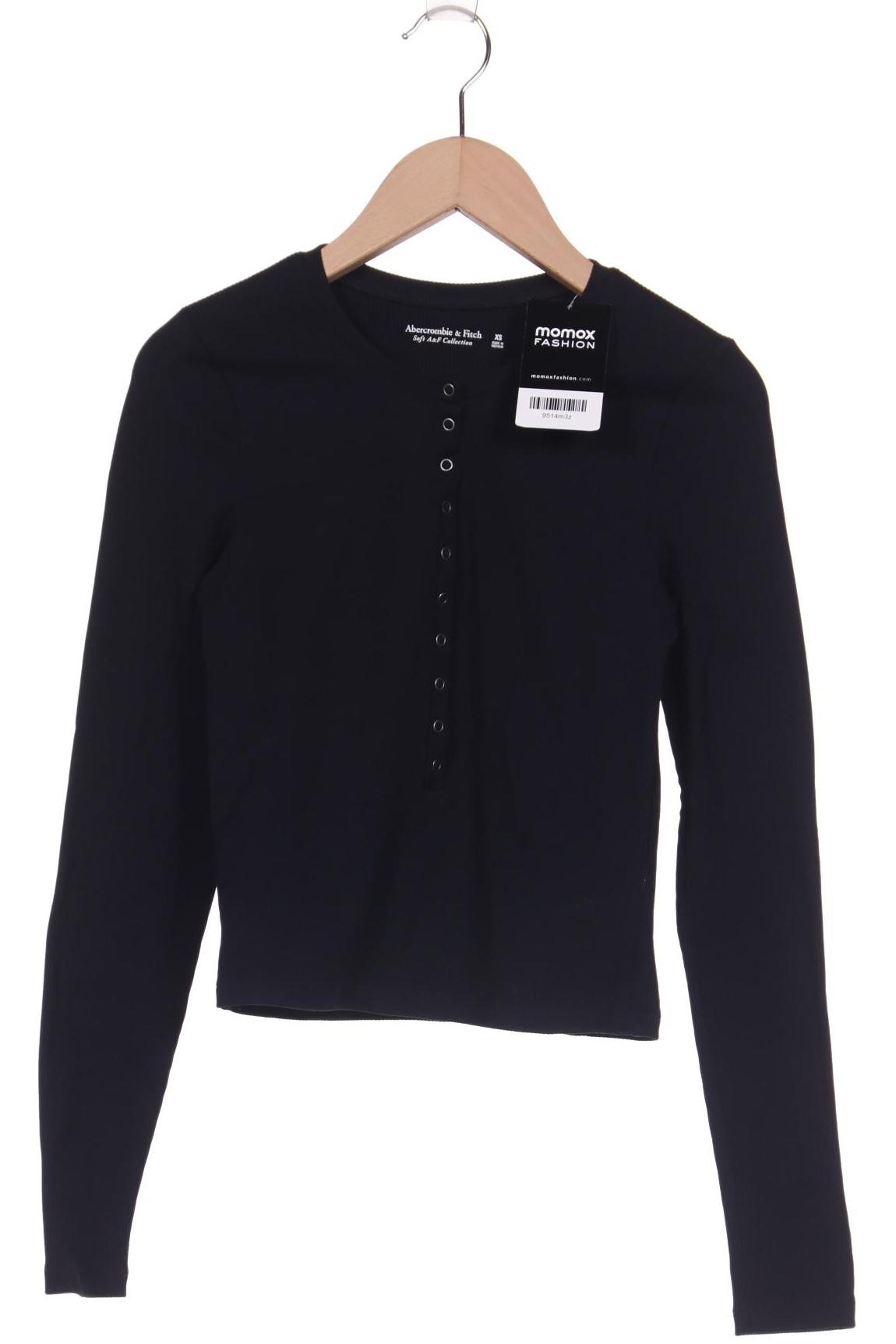 

Abercrombie & Fitch Damen Langarmshirt, schwarz