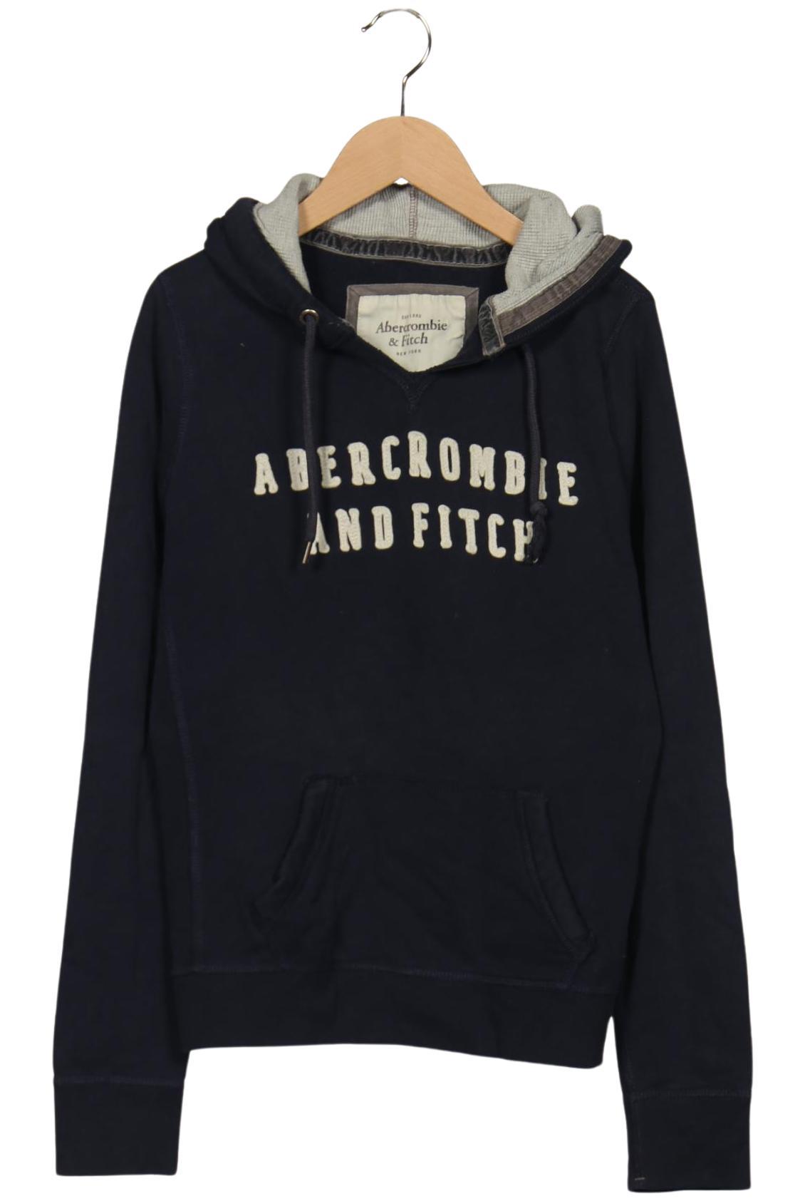 

Abercrombie & Fitch Damen Kapuzenpullover, marineblau, Gr. 42