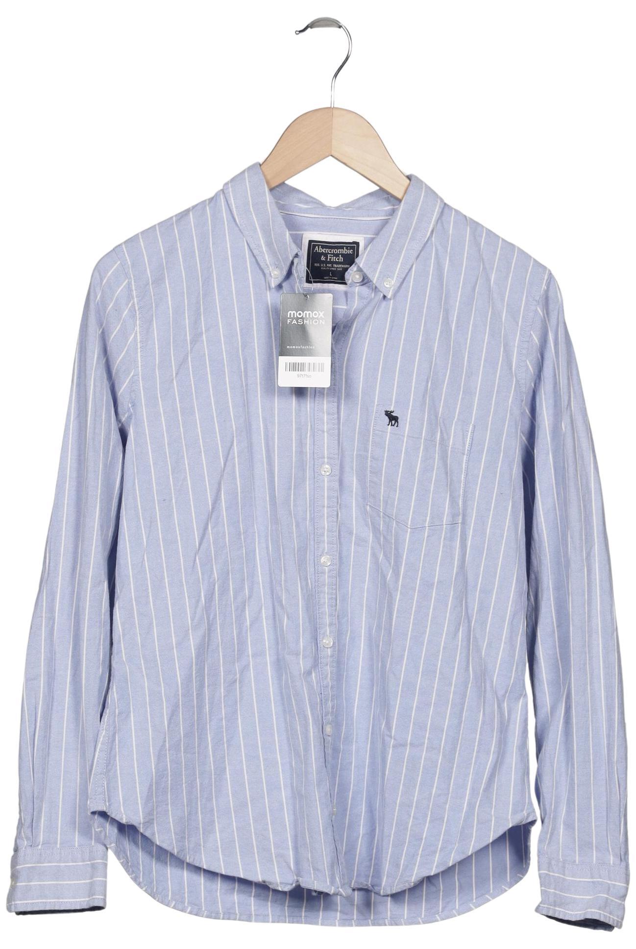 

Abercrombie & Fitch Damen Bluse, hellblau, Gr. 42