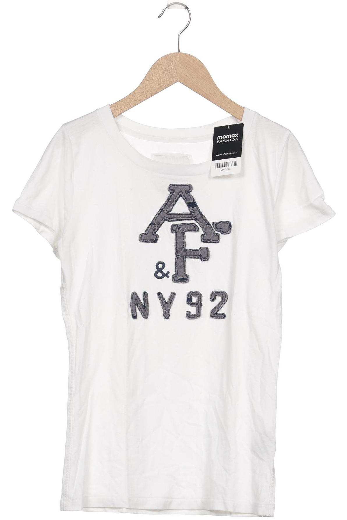 

Abercrombie & Fitch Damen T-Shirt, weiß, Gr. 42