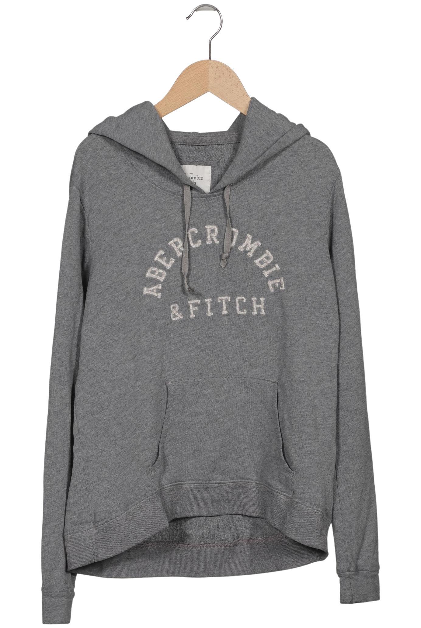 

Abercrombie & Fitch Damen Kapuzenpullover, grau, Gr. 60