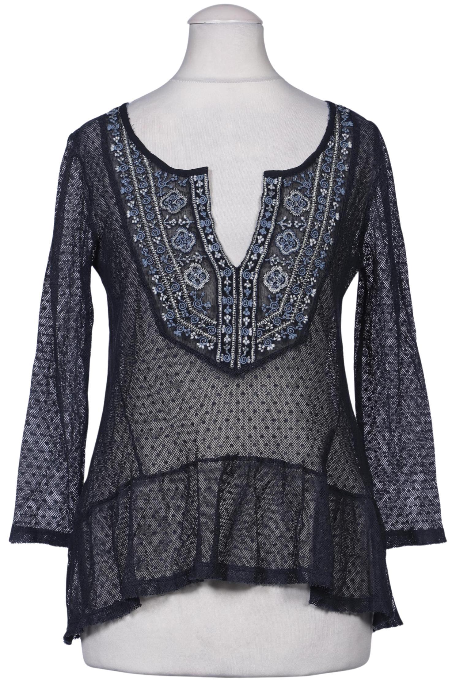 

Abercrombie & Fitch Damen Langarmshirt, marineblau, Gr. 34