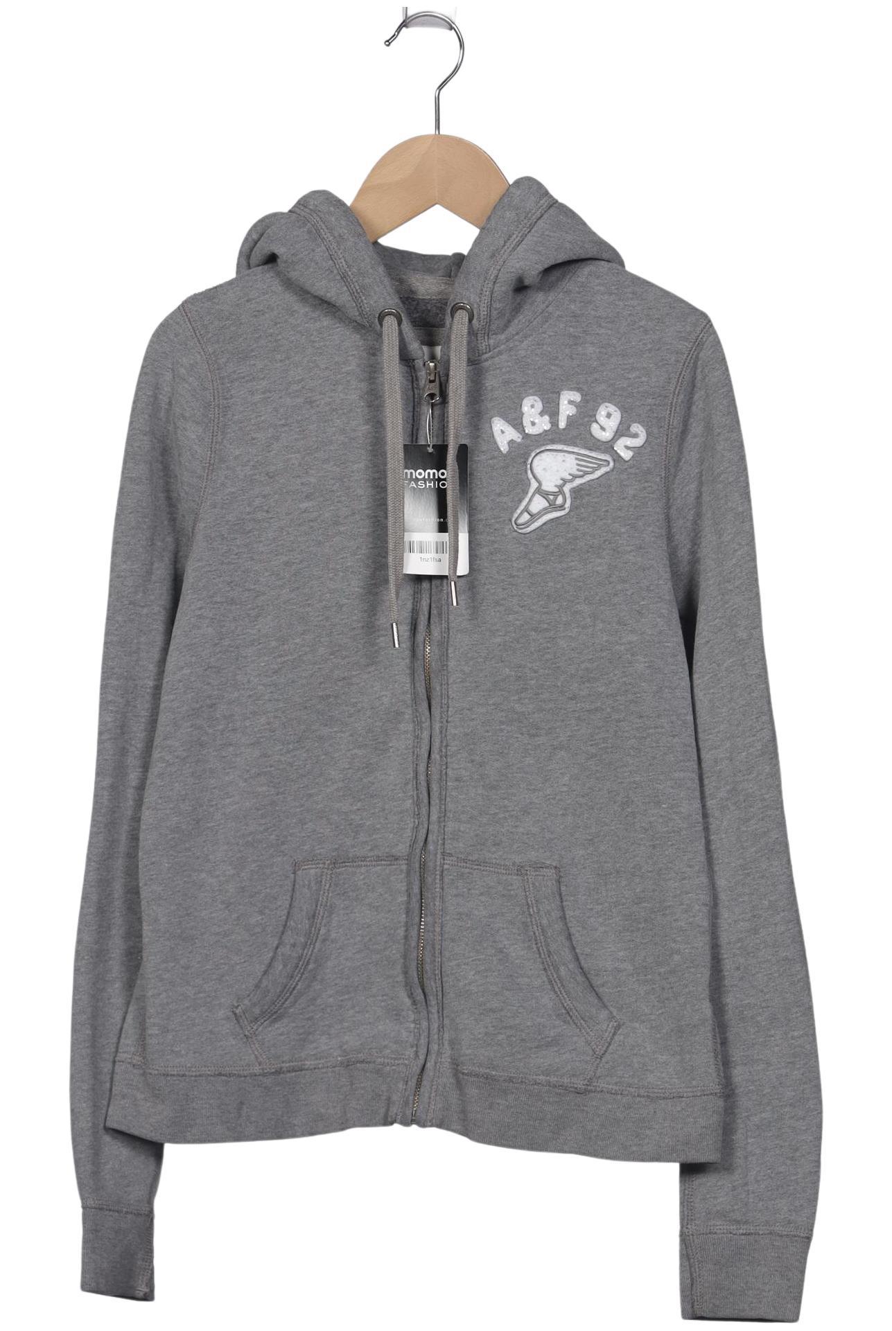 

Abercrombie & Fitch Damen Kapuzenpullover, grau, Gr. 38