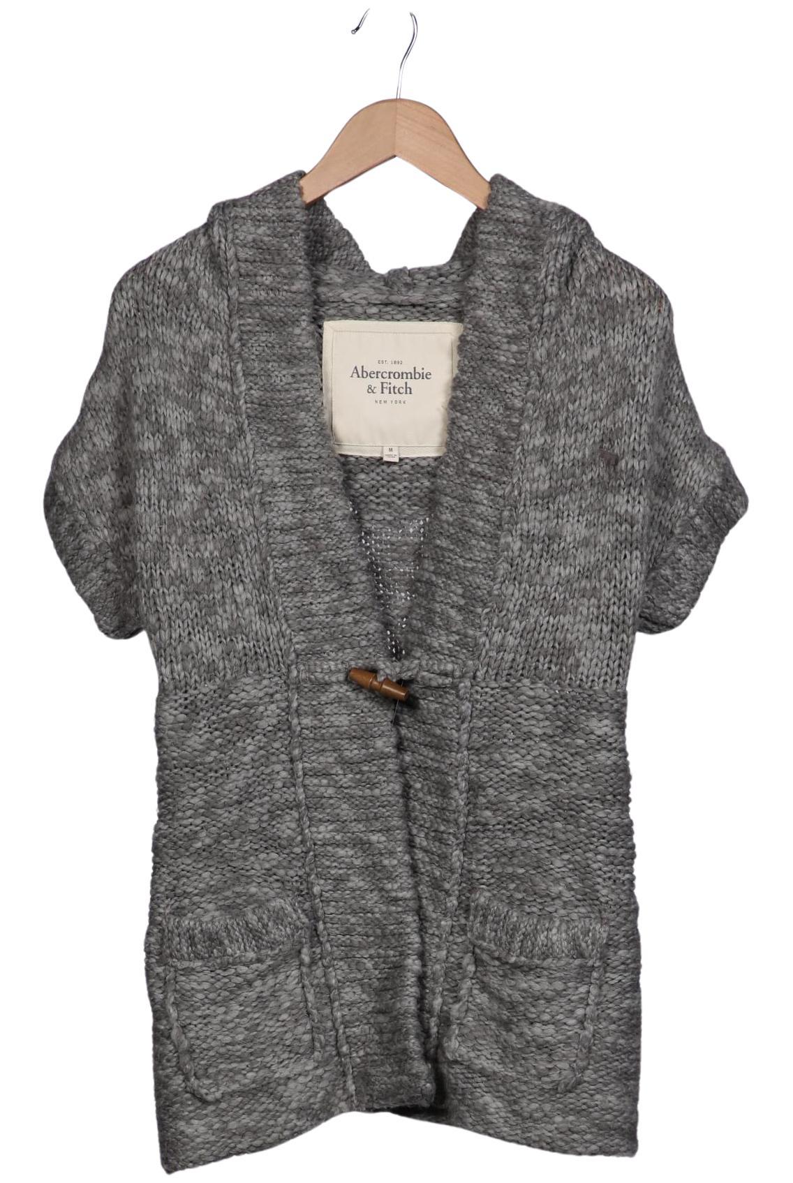 

Abercrombie & Fitch Damen Strickjacke, grau, Gr. 38