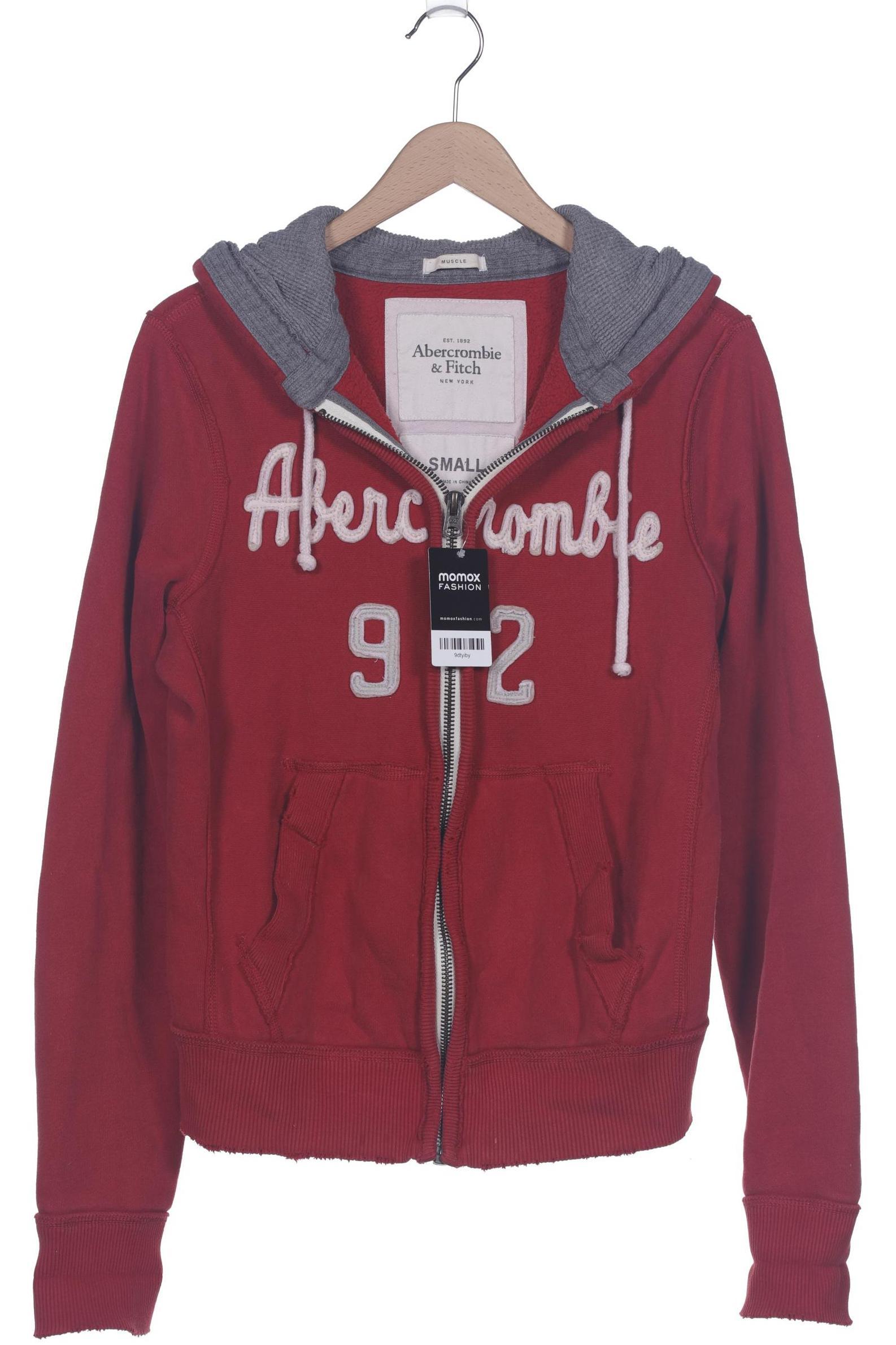 

Abercrombie & Fitch Damen Kapuzenpullover, rot