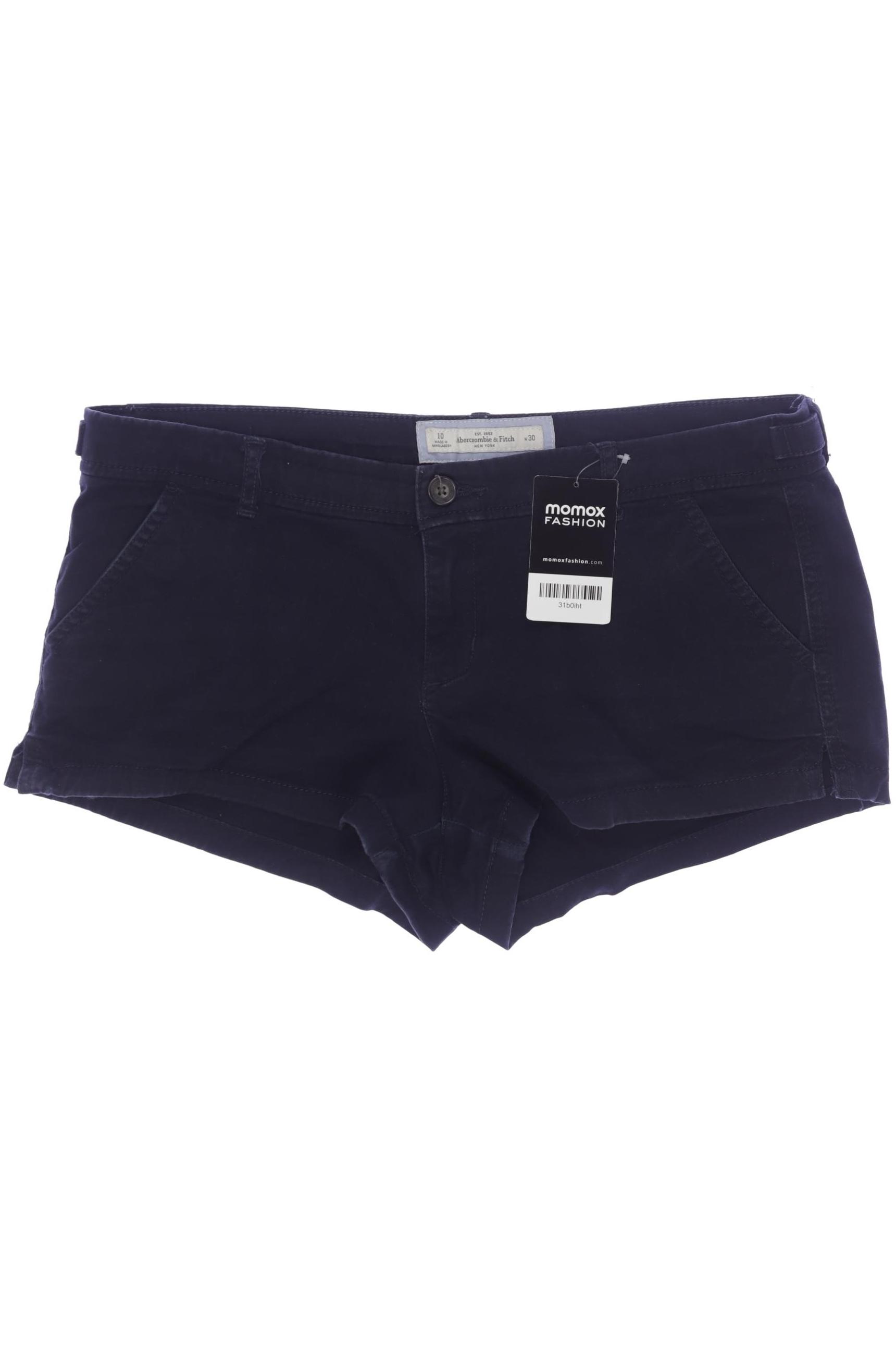 

Abercrombie & Fitch Damen Shorts, marineblau, Gr. 30