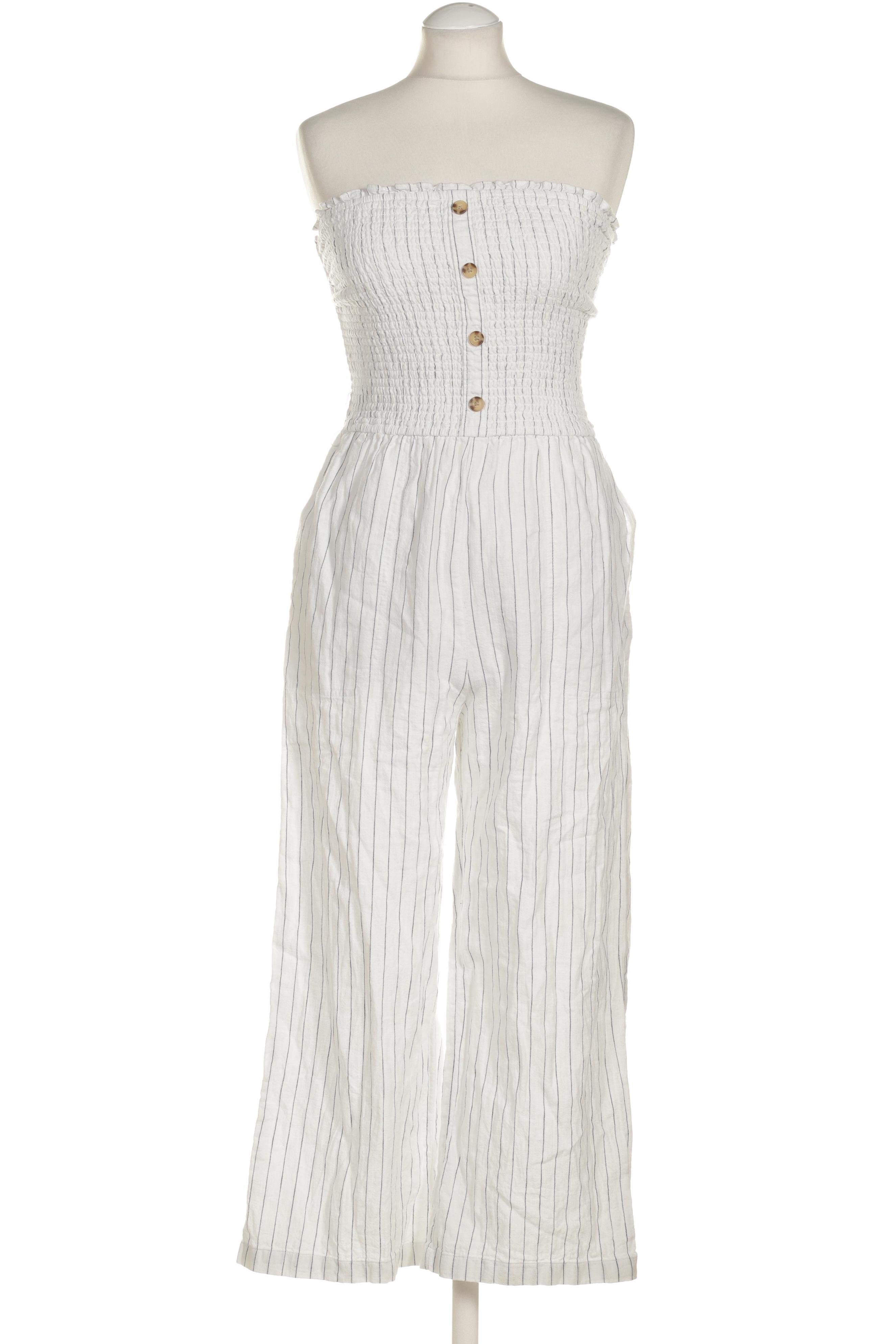 

Abercrombie & Fitch Damen Jumpsuit/Overall, weiß, Gr. 38