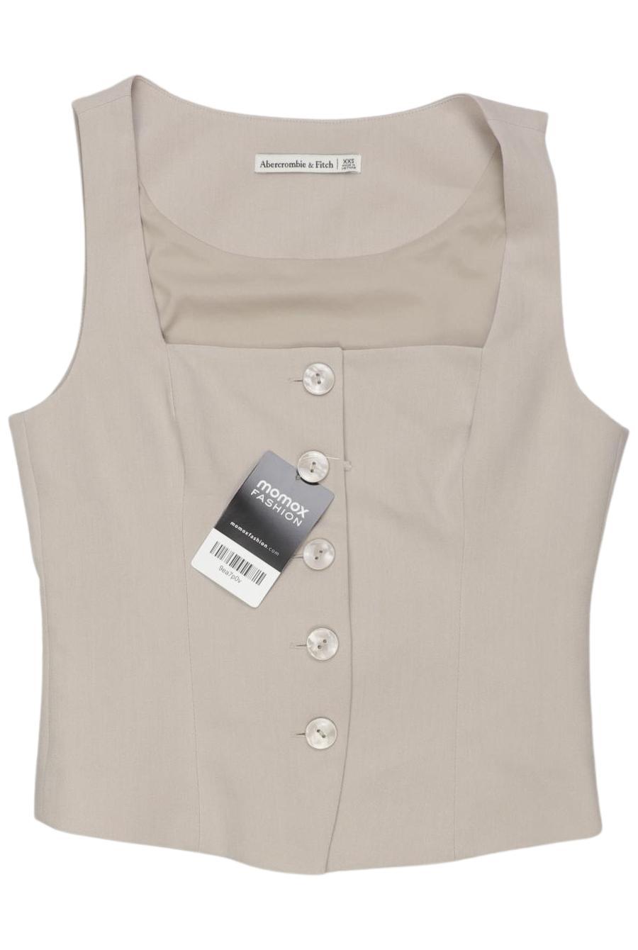 

Abercrombie & Fitch Damen Weste, beige, Gr. 32