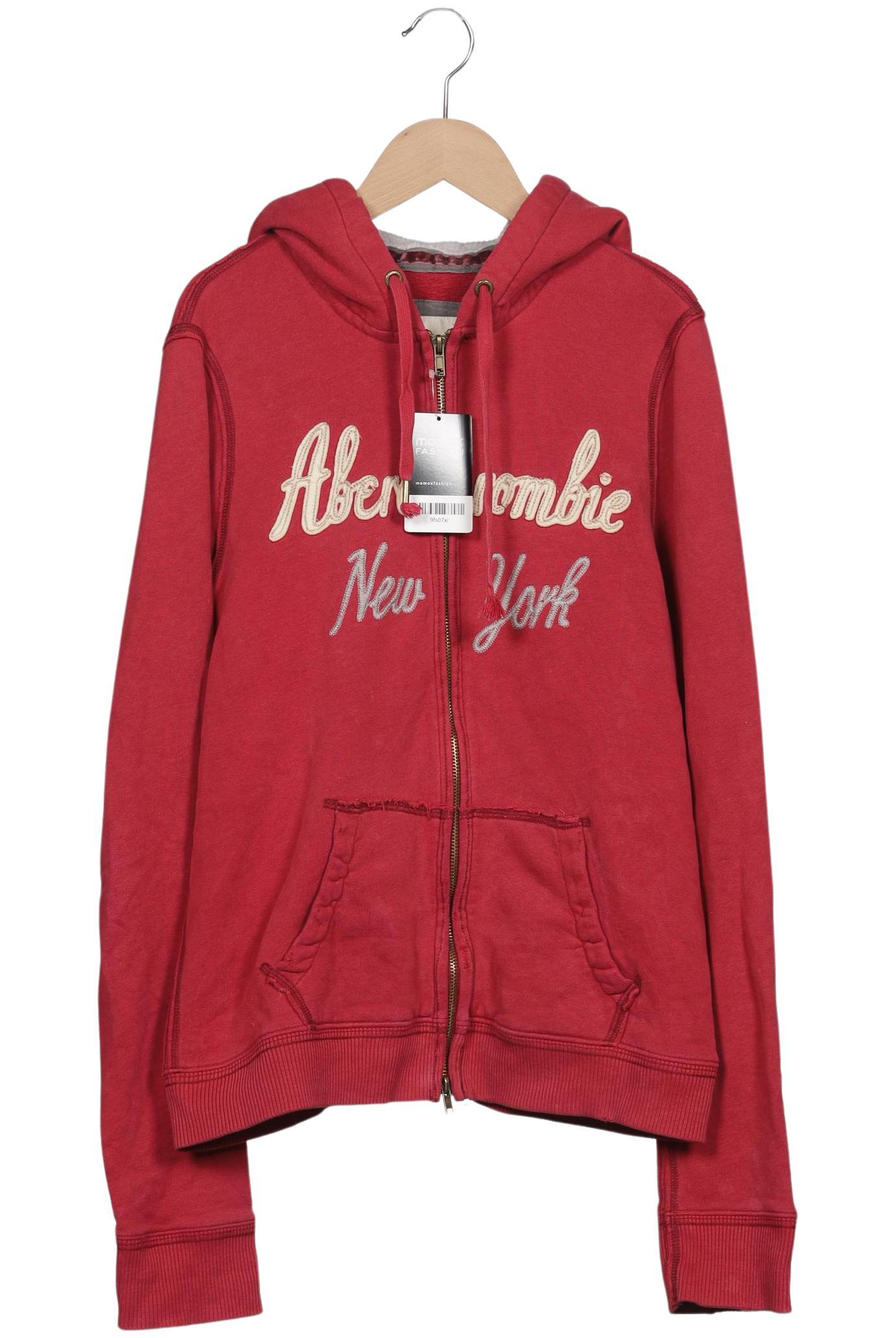 

Abercrombie & Fitch Damen Kapuzenpullover, rot, Gr. 44