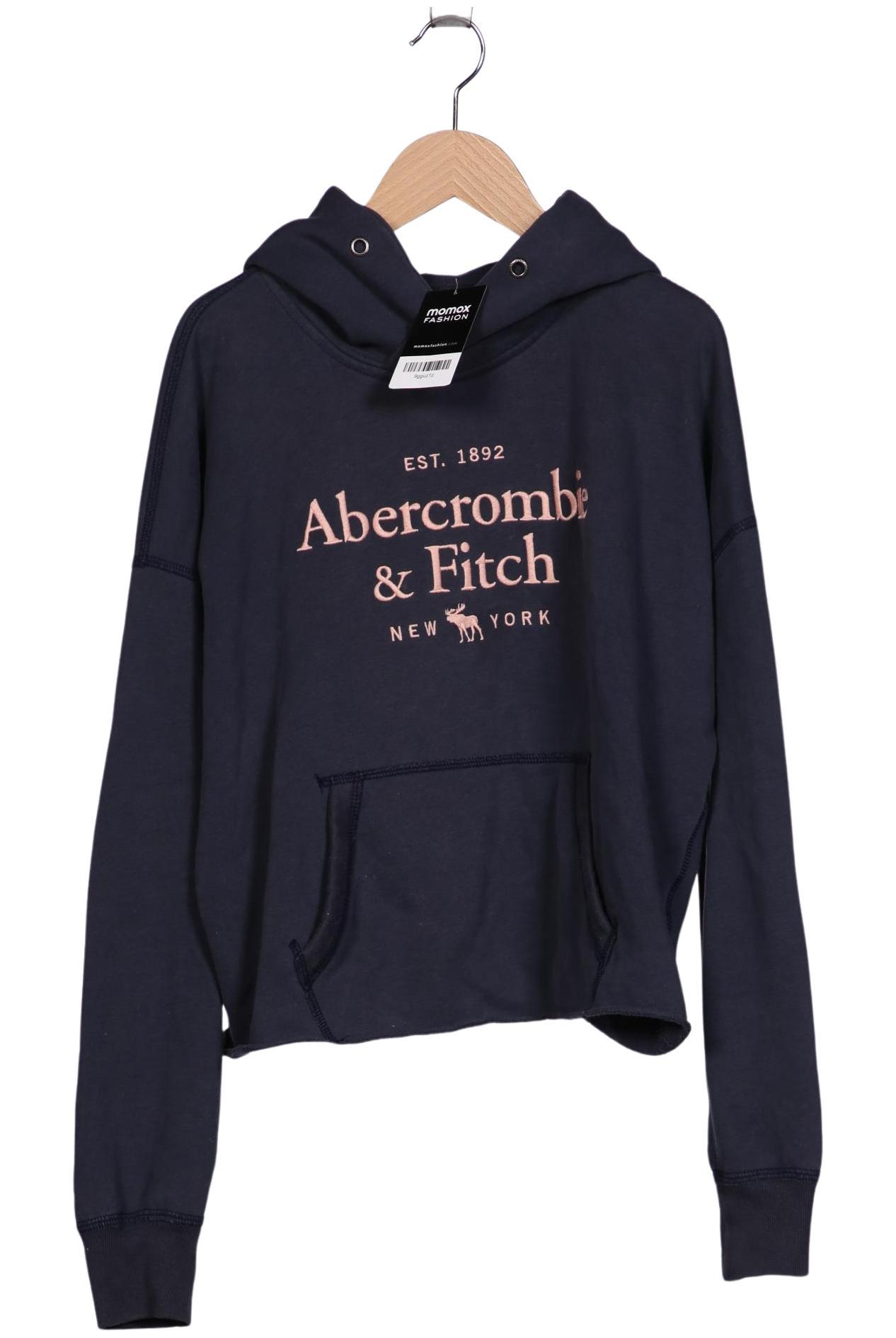 

Abercrombie & Fitch Damen Kapuzenpullover, marineblau, Gr. 36