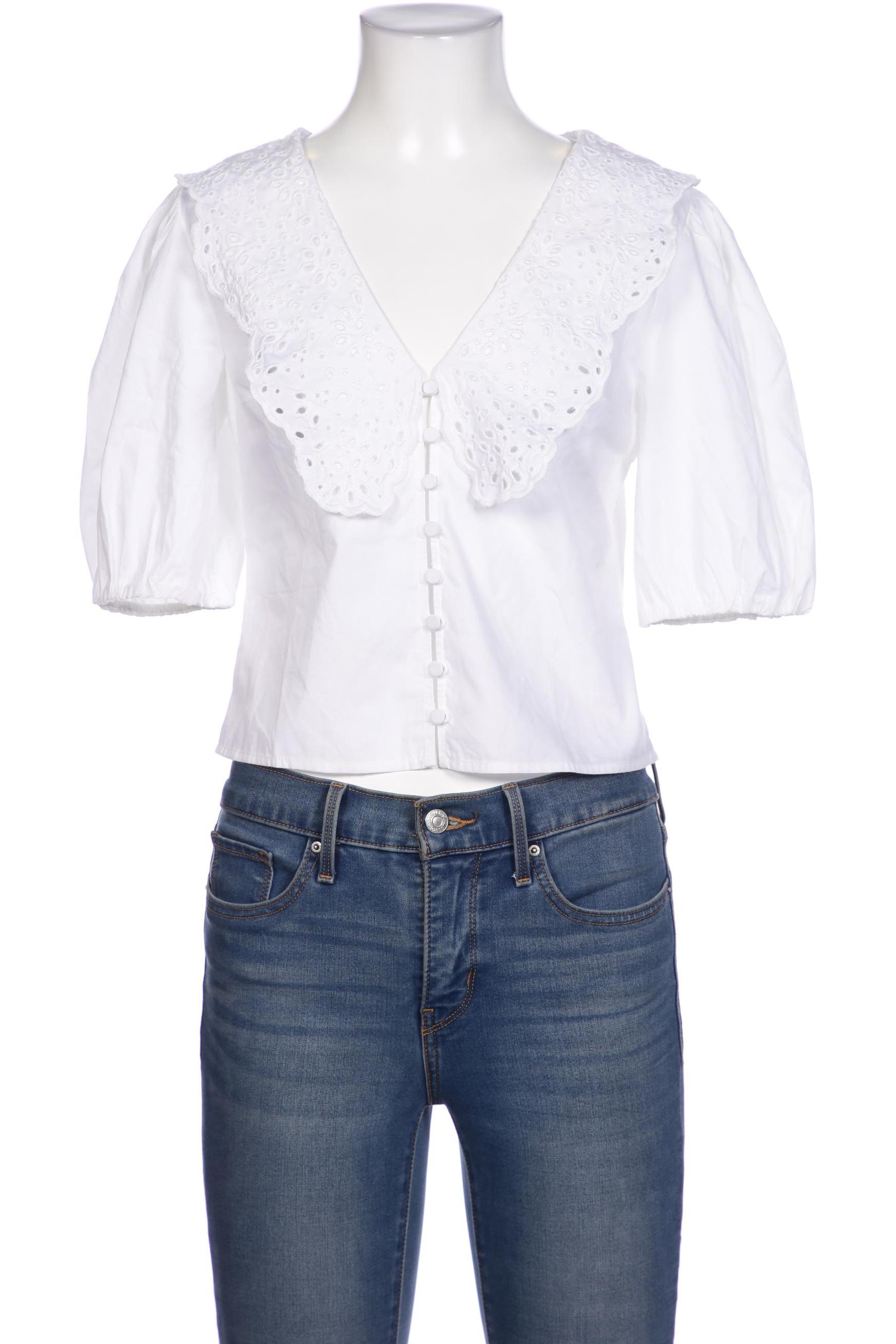 

Abercrombie & Fitch Damen Bluse, weiß, Gr. 34