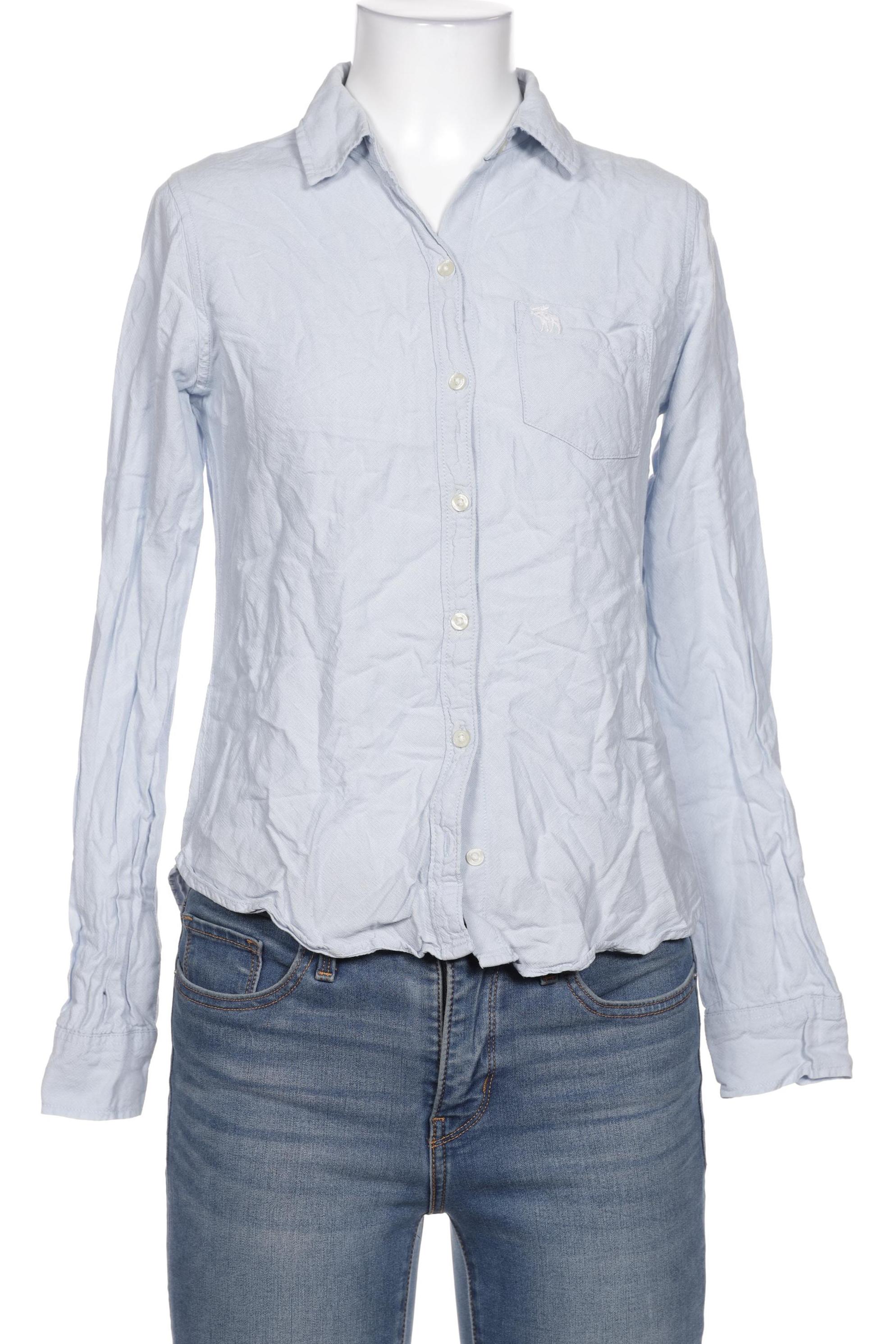 

Abercrombie & Fitch Damen Bluse, hellblau