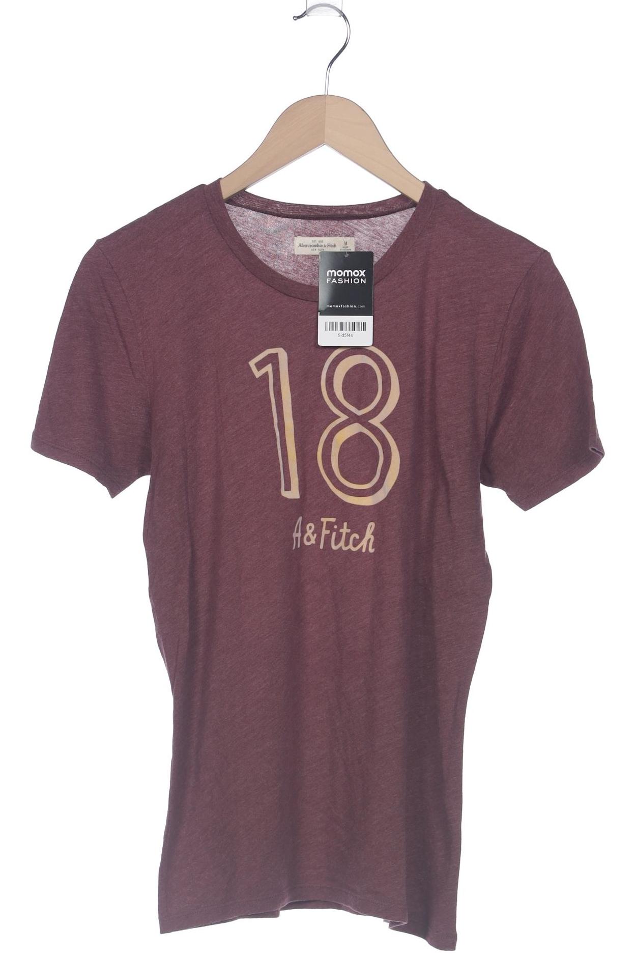 

Abercrombie & Fitch Damen T-Shirt, bordeaux, Gr. 38