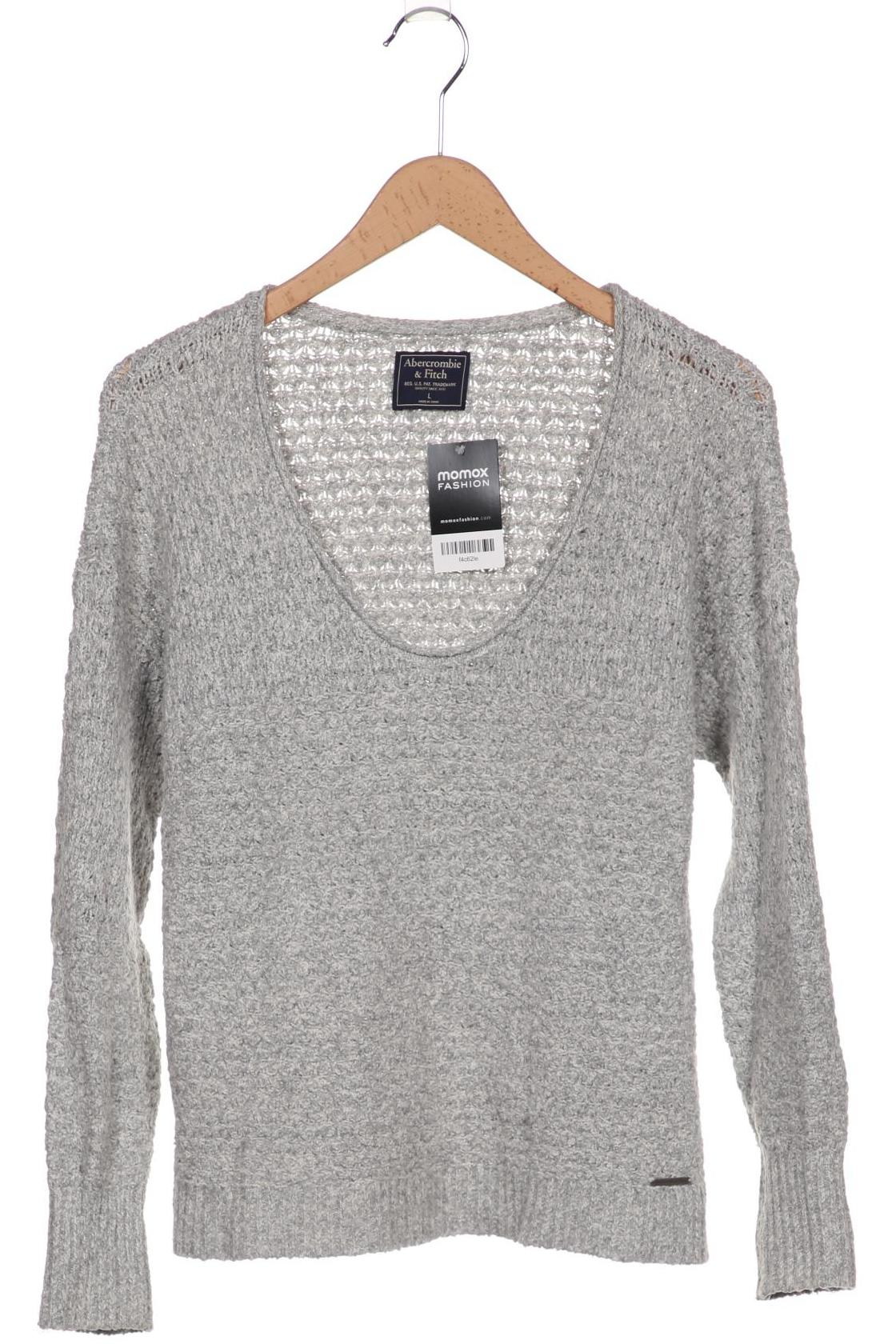 

Abercrombie & Fitch Damen Pullover, grau