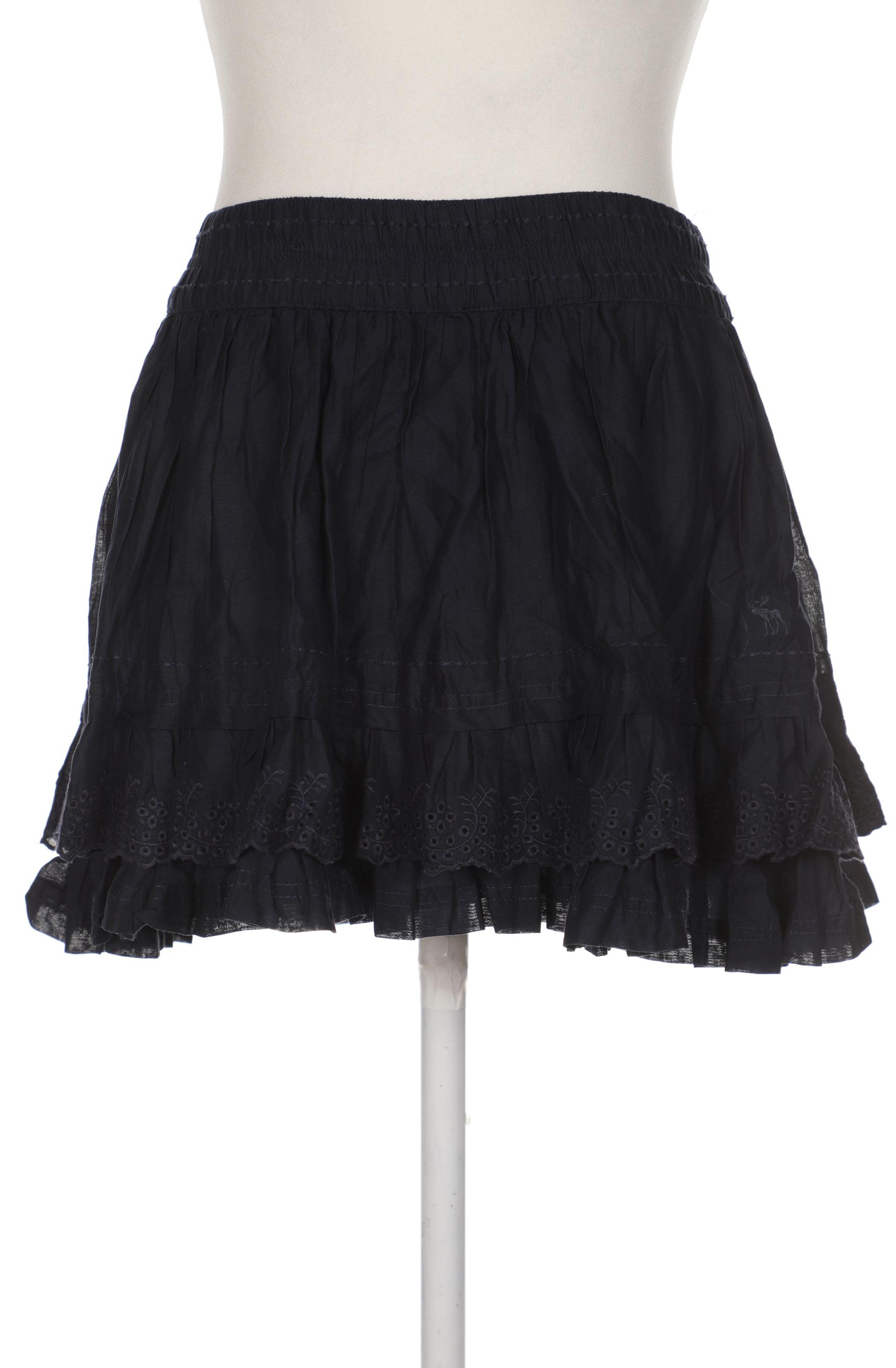 

Abercrombie & Fitch Damen Rock, marineblau, Gr. 38