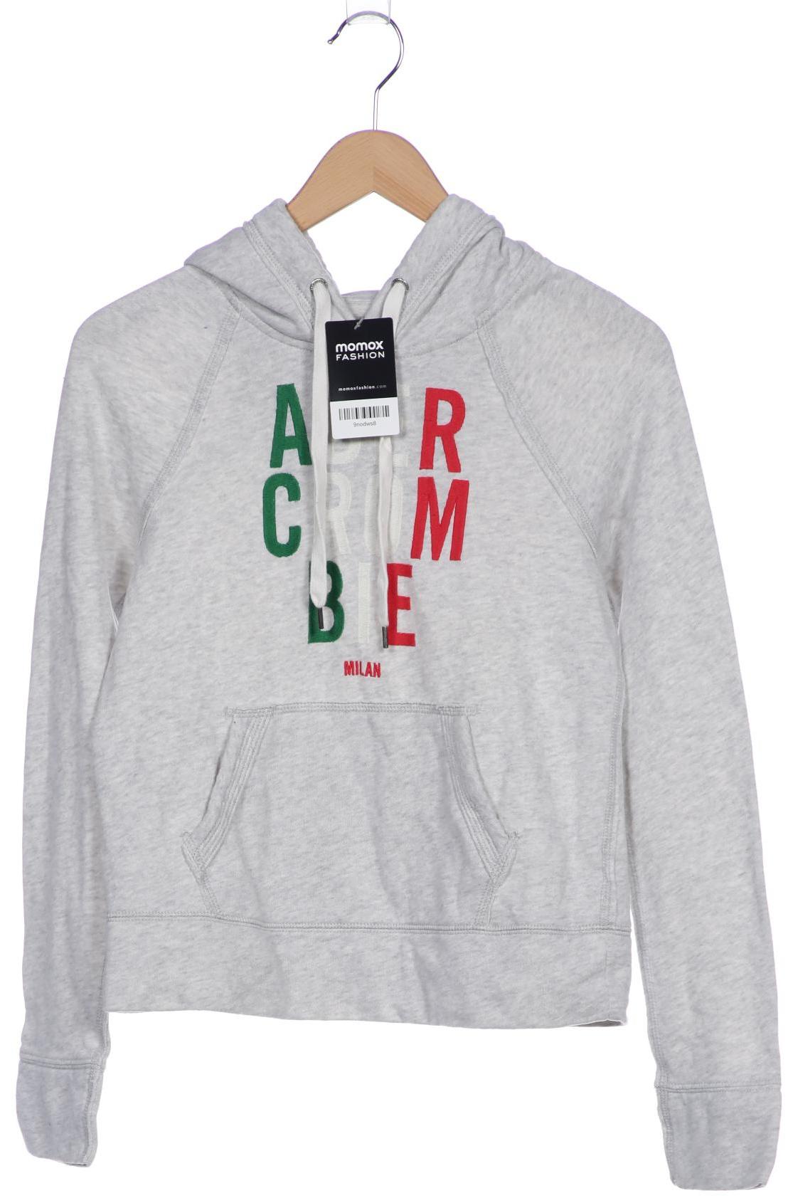 

Abercrombie & Fitch Damen Kapuzenpullover, grau, Gr. 36
