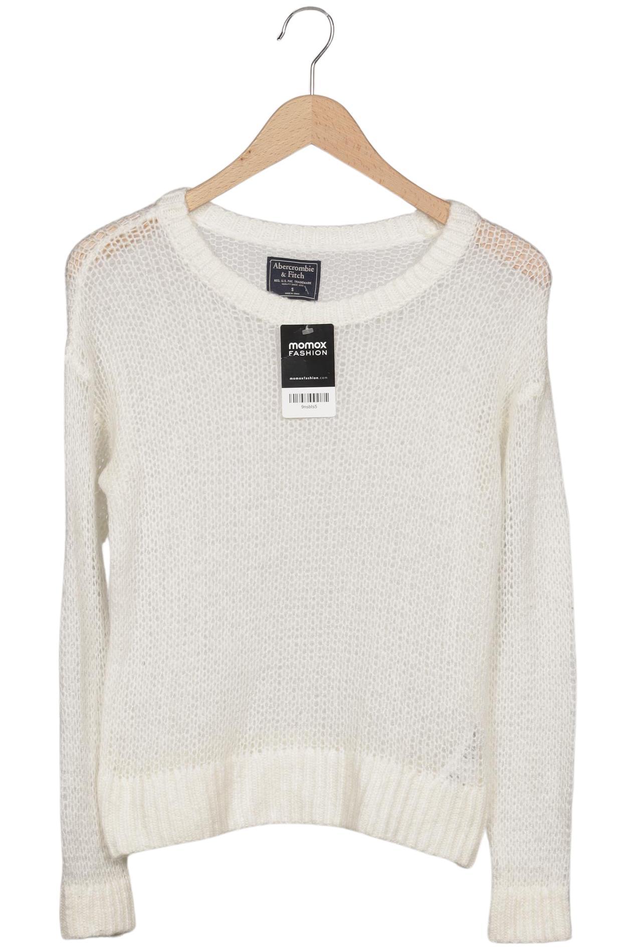 

Abercrombie & Fitch Damen Pullover, cremeweiß, Gr. 36
