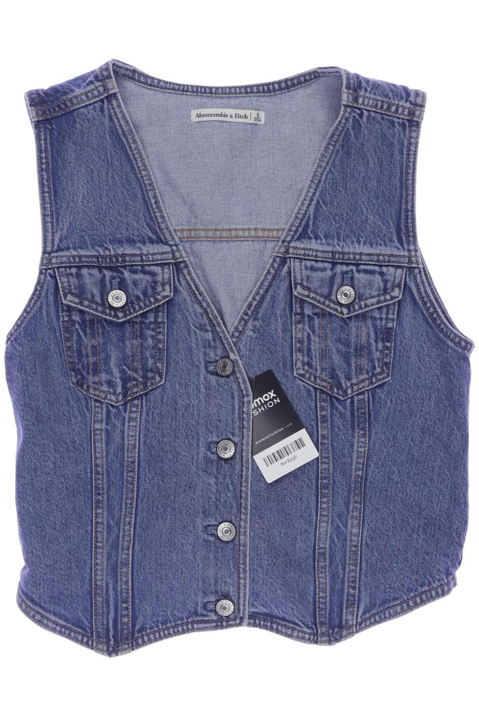 

Abercrombie & Fitch Damen Weste, blau, Gr. 36